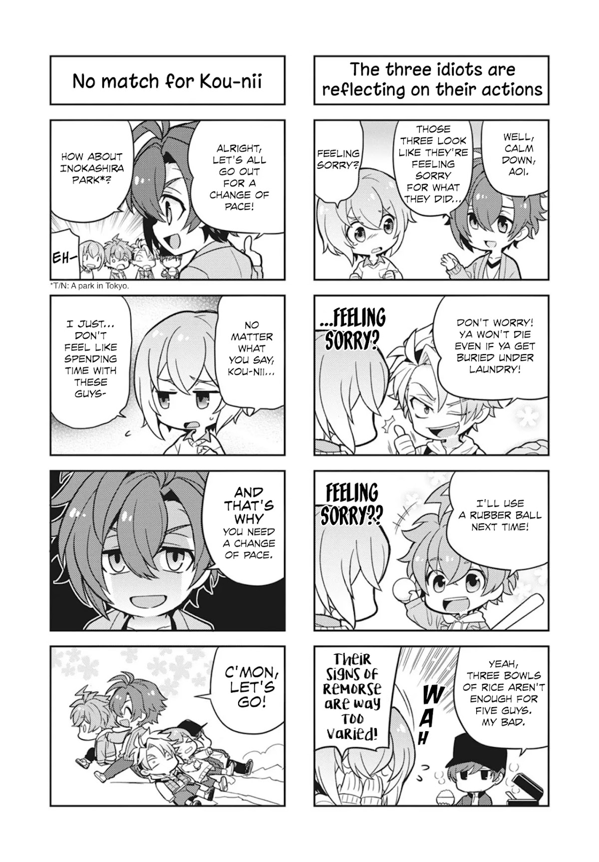 Puchigonavis Chapter 13 page 4 - Chapter 13: A Change of Pace to Make Up!