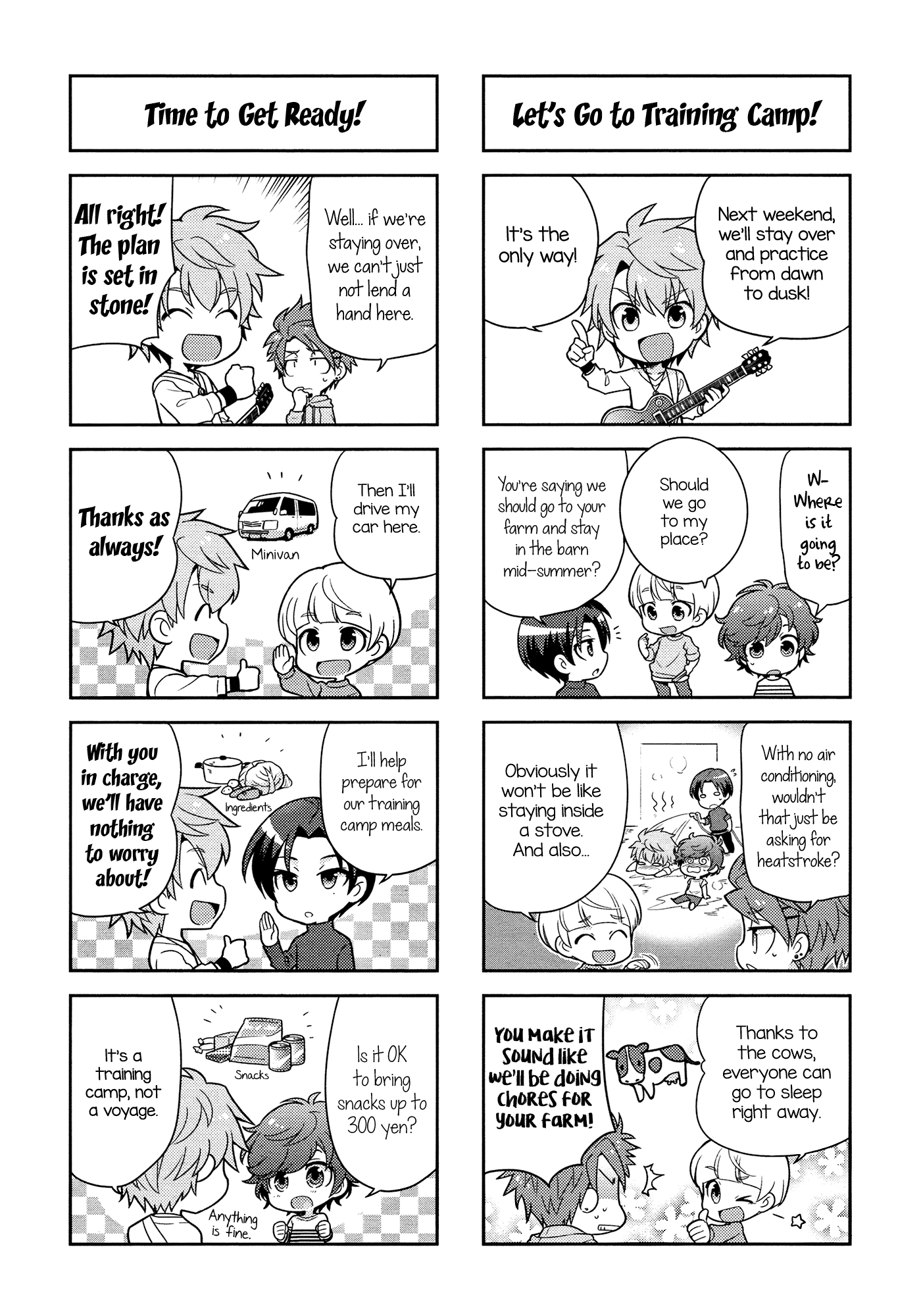 Puchigonavis Chapter 3 page 3 - Chapter 3: Training Camp and Cow Friends