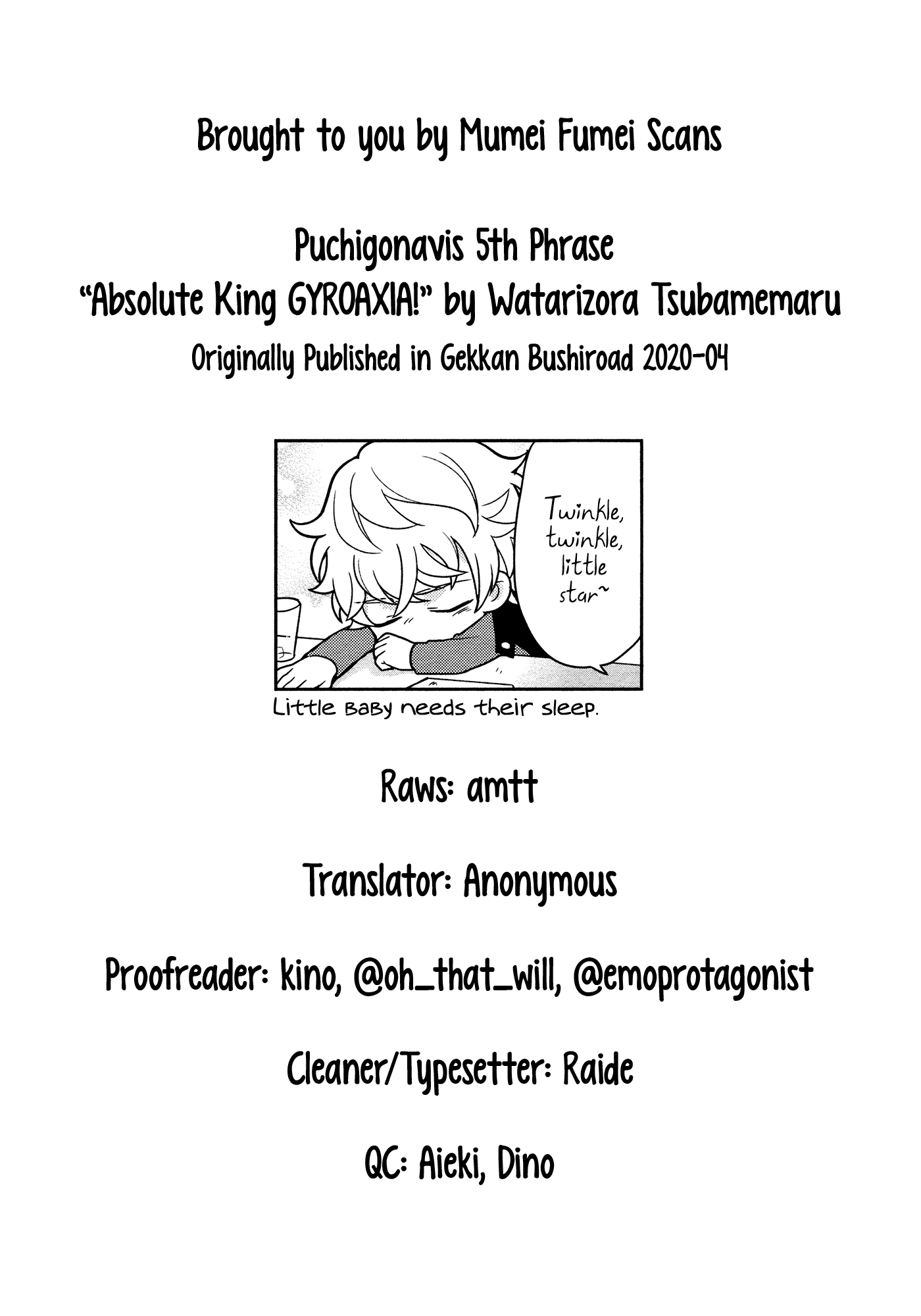 Puchigonavis Chapter 5 page 10 - Chapter 5: Absolute King GYROAXIA!