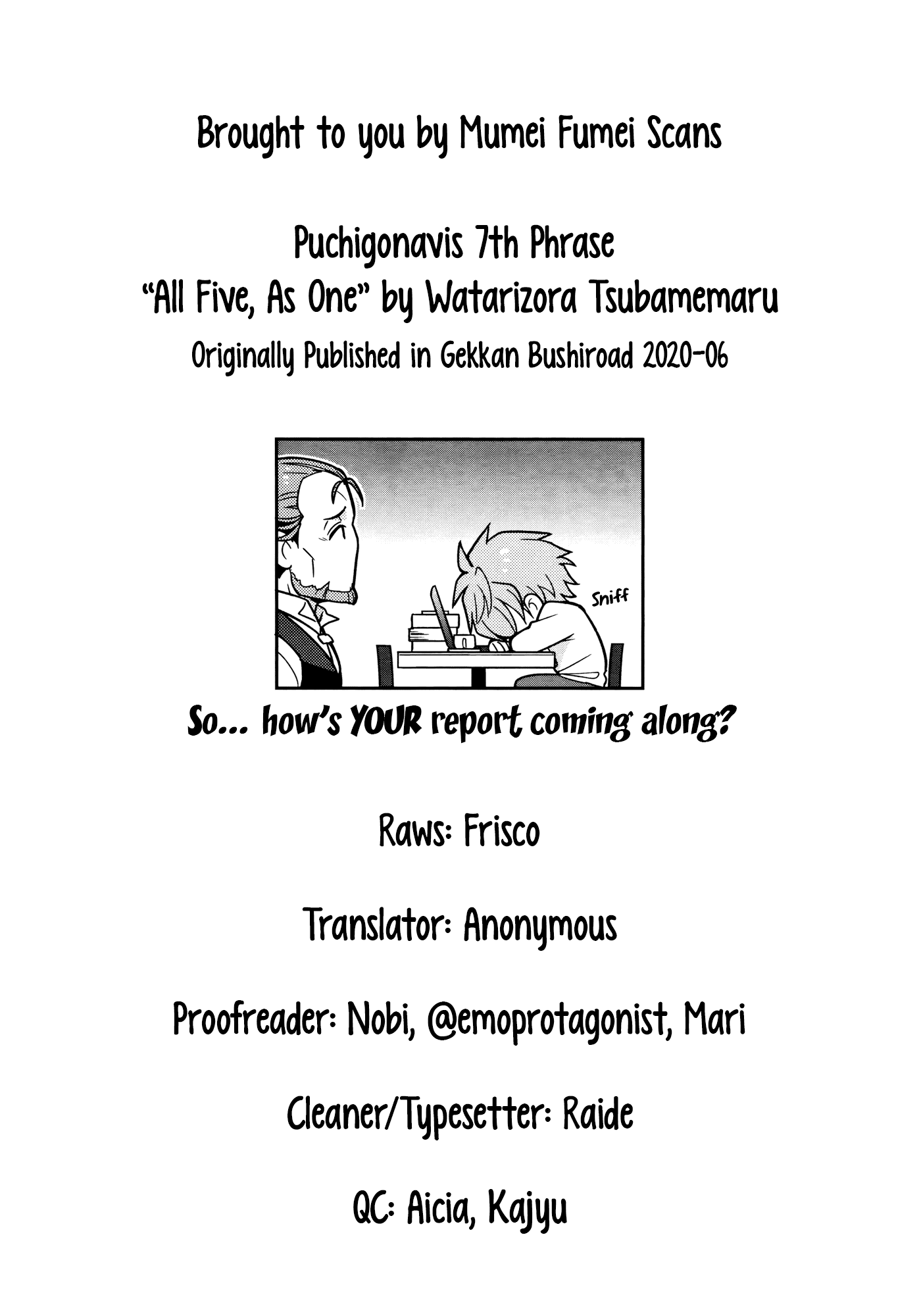 Puchigonavis Chapter 7 page 10 - Chapter 7: All Five, As One