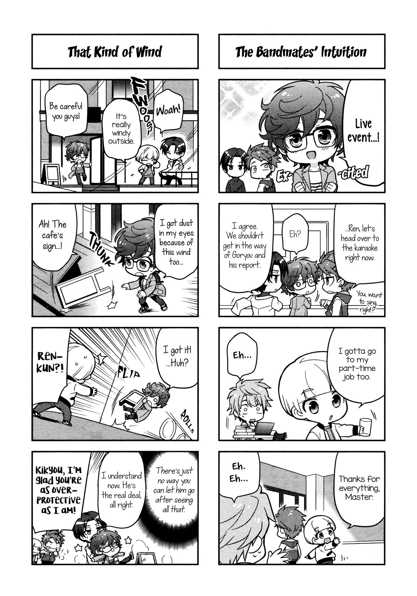 Puchigonavis Chapter 7 page 8 - Chapter 7: All Five, As One