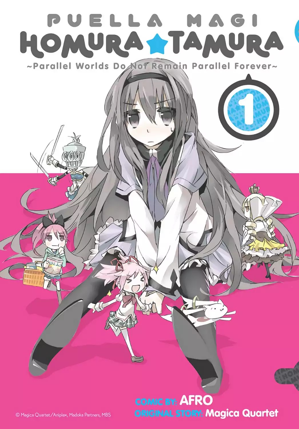 Puella Magi Homura Tamura ~Parallel Worlds Do Not Remain Parallel Forever~ Chapter 1 page 1 - Chapter 1: Vol.1 Episode 1: "Space Case Madoka" Time Flow