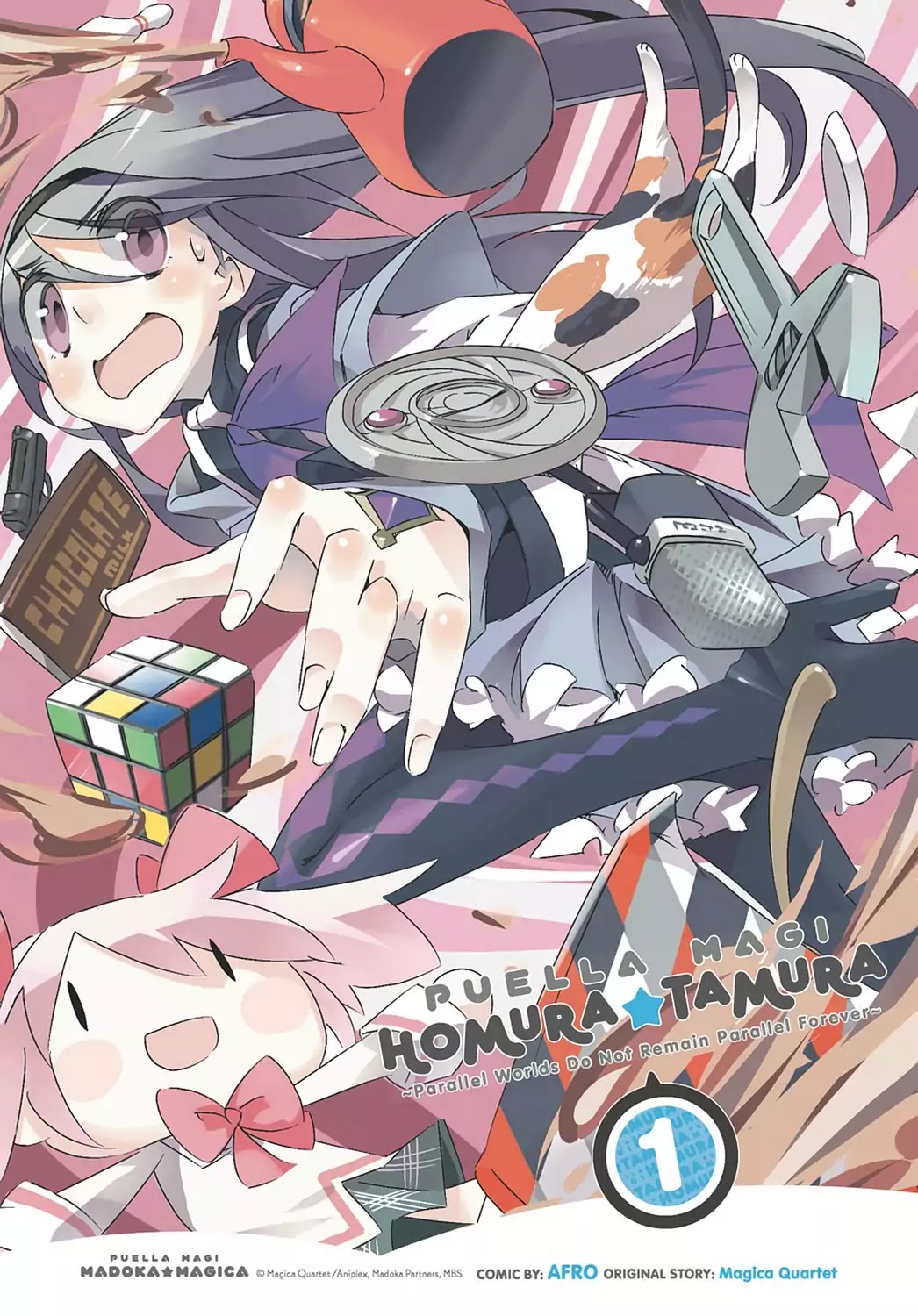 Puella Magi Homura Tamura ~Parallel Worlds Do Not Remain Parallel Forever~ Chapter 1 page 3 - Chapter 1: Vol.1 Episode 1: "Space Case Madoka" Time Flow