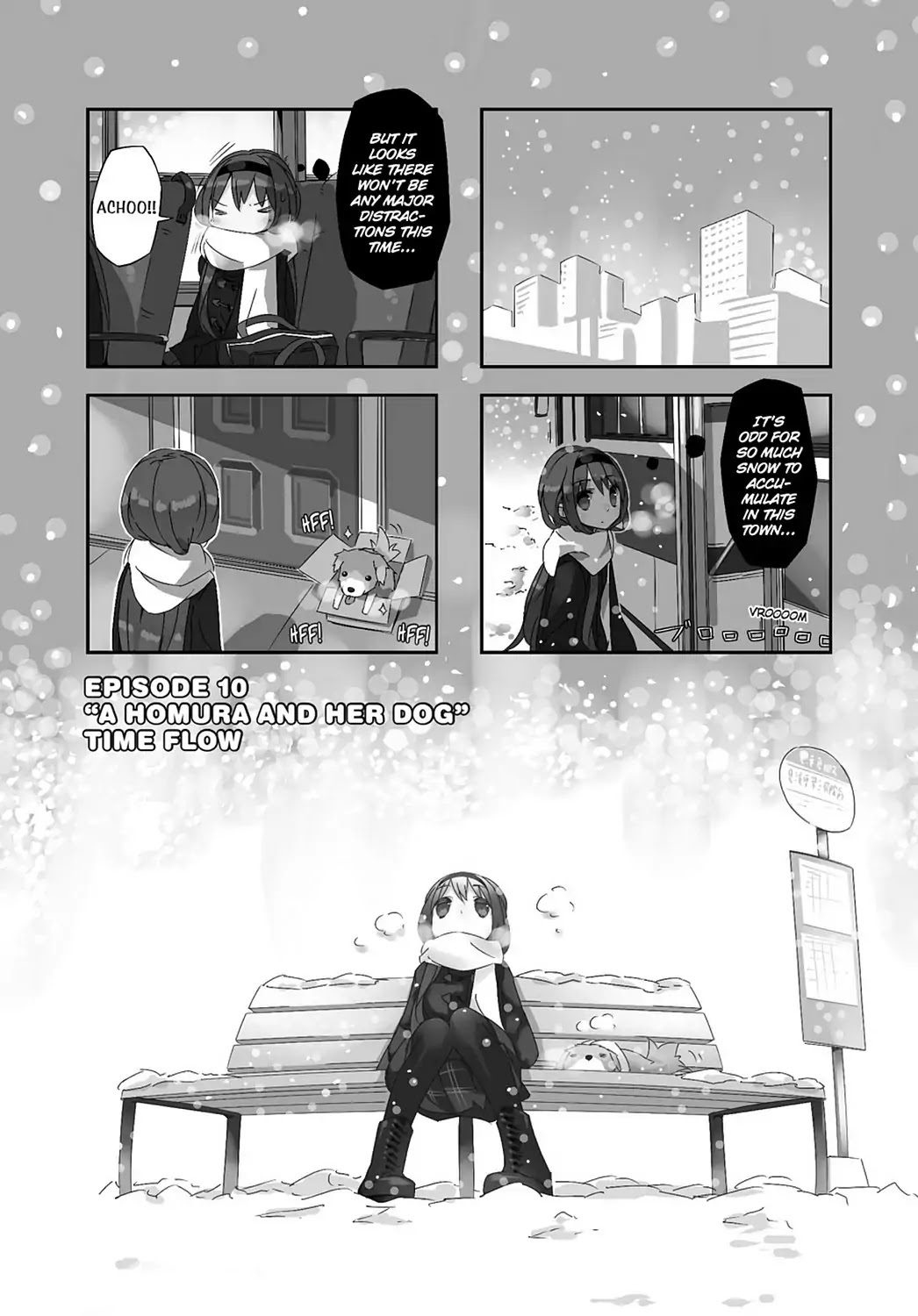 Puella Magi Homura Tamura ~Parallel Worlds Do Not Remain Parallel Forever~ Chapter 10 page 1 - Chapter 10: Vol.1 Episode 10: "A Homura and Her Dog" Time Flow