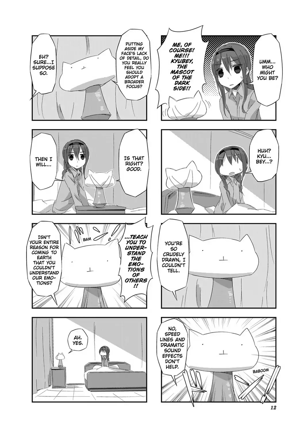 Puella Magi Homura Tamura ~Parallel Worlds Do Not Remain Parallel Forever~ Chapter 11 page 14 - Chapter 11: Vol.2 Episode 11: "Everyone Think About It Long and Hard" Time Flow