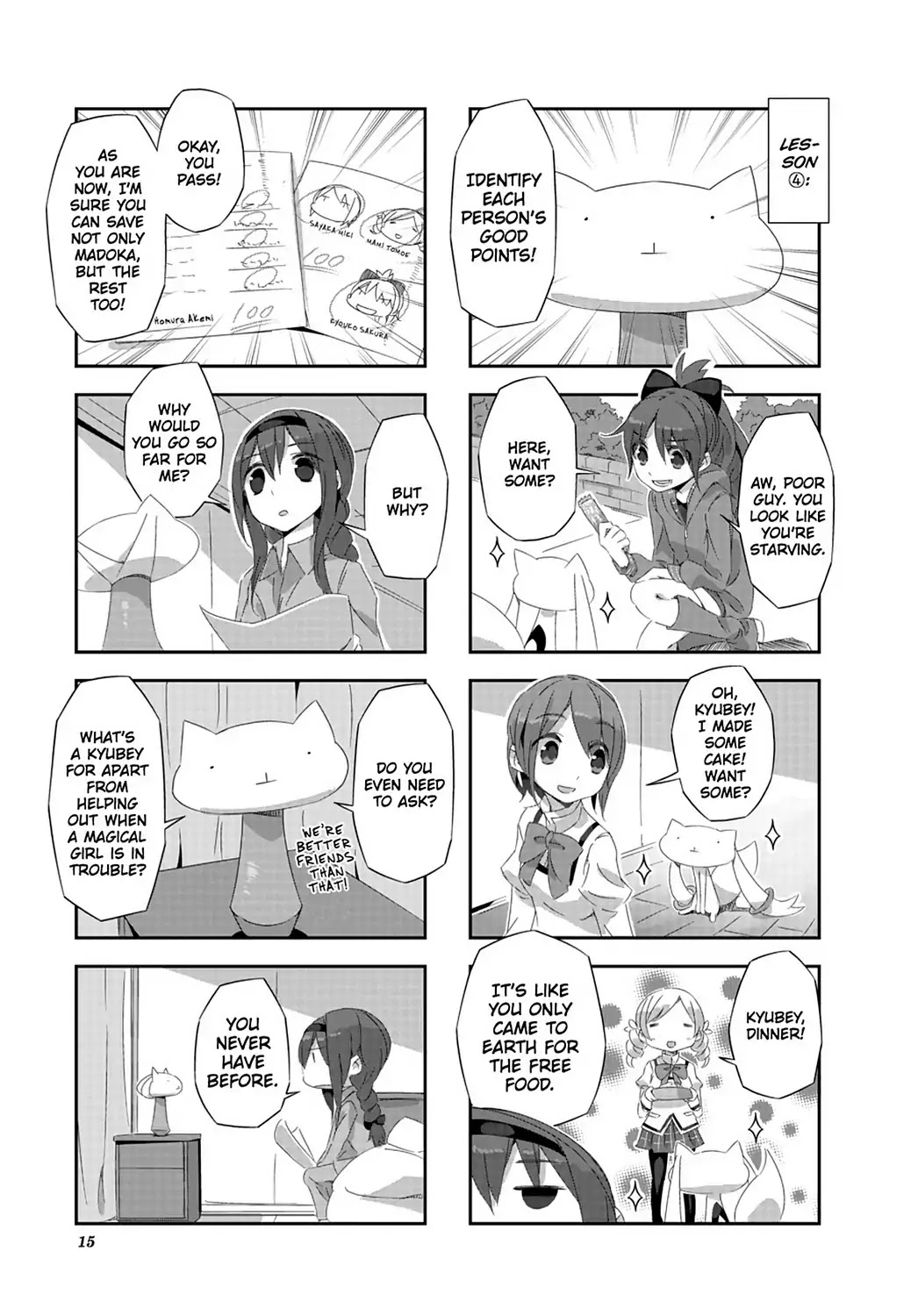 Puella Magi Homura Tamura ~Parallel Worlds Do Not Remain Parallel Forever~ Chapter 11 page 17 - Chapter 11: Vol.2 Episode 11: "Everyone Think About It Long and Hard" Time Flow