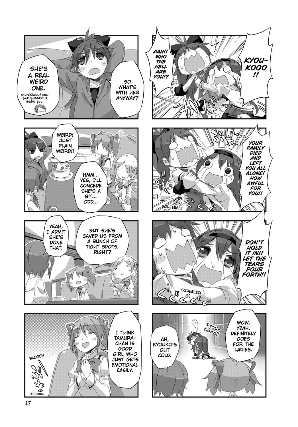 Puella Magi Homura Tamura ~Parallel Worlds Do Not Remain Parallel Forever~ Chapter 11 page 19 - Chapter 11: Vol.2 Episode 11: "Everyone Think About It Long and Hard" Time Flow