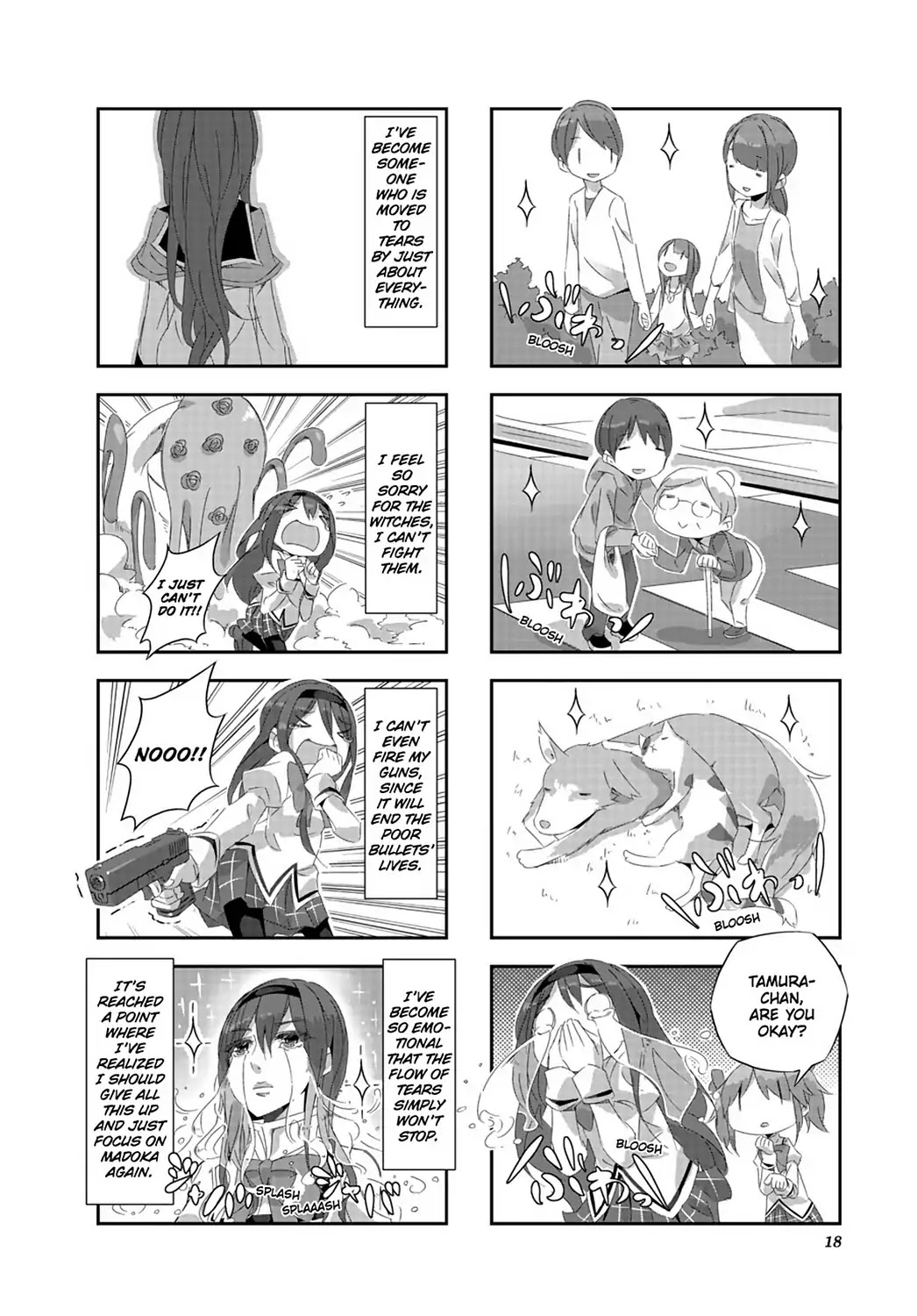 Puella Magi Homura Tamura ~Parallel Worlds Do Not Remain Parallel Forever~ Chapter 11 page 20 - Chapter 11: Vol.2 Episode 11: "Everyone Think About It Long and Hard" Time Flow