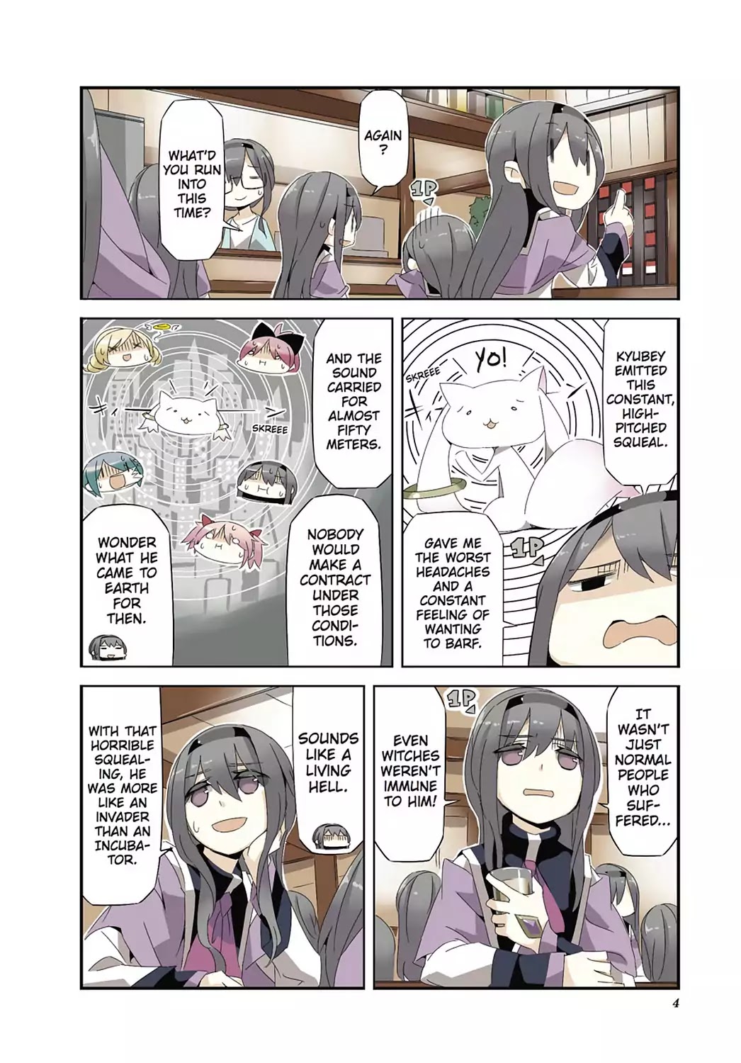 Puella Magi Homura Tamura ~Parallel Worlds Do Not Remain Parallel Forever~ Chapter 11 page 6 - Chapter 11: Vol.2 Episode 11: "Everyone Think About It Long and Hard" Time Flow