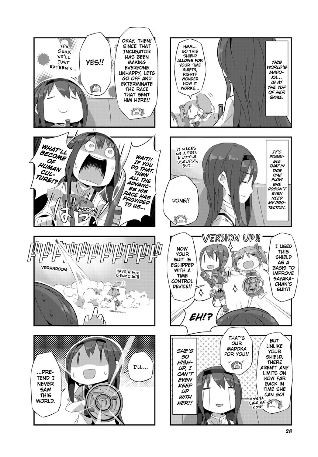 Puella Magi Homura Tamura ~Parallel Worlds Do Not Remain Parallel Forever~ Chapter 12 page 10 - Chapter 12: Vol.2 Episode 12: "Metal✰Magica" Time Flow