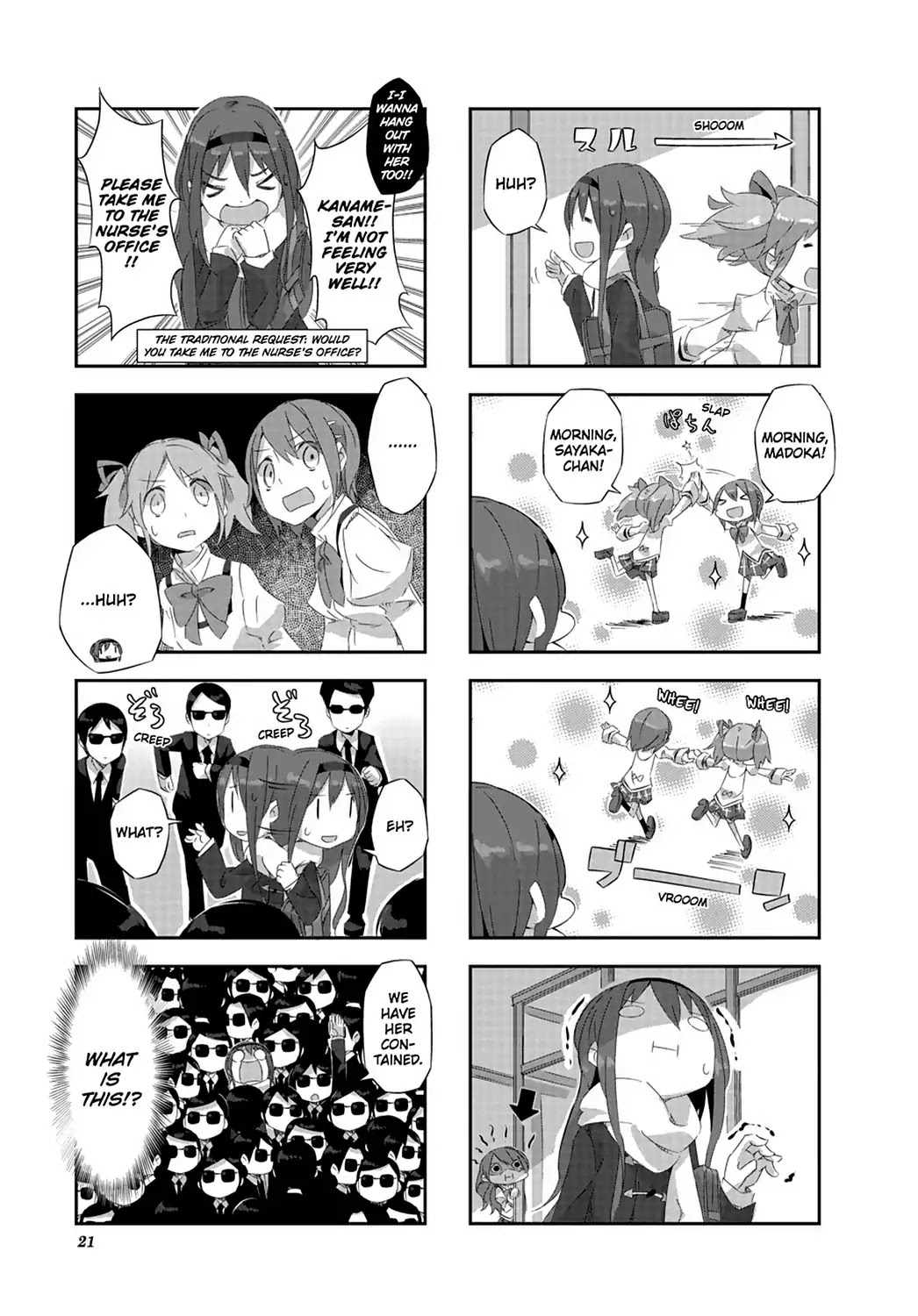 Puella Magi Homura Tamura ~Parallel Worlds Do Not Remain Parallel Forever~ Chapter 12 page 3 - Chapter 12: Vol.2 Episode 12: "Metal✰Magica" Time Flow