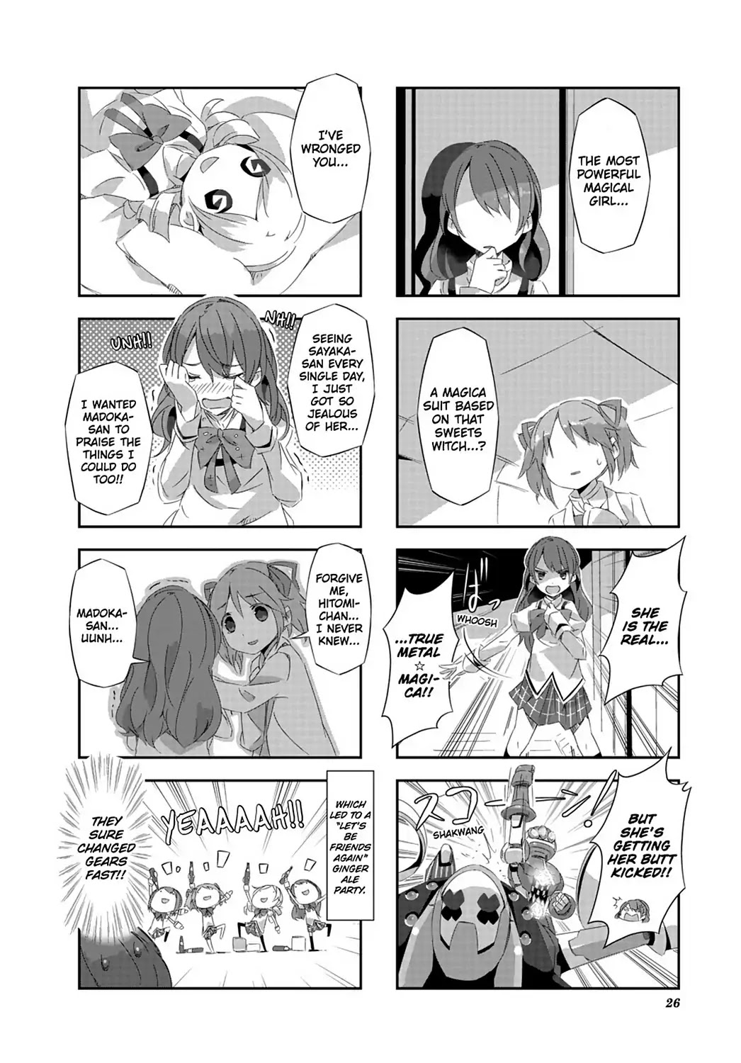 Puella Magi Homura Tamura ~Parallel Worlds Do Not Remain Parallel Forever~ Chapter 12 page 8 - Chapter 12: Vol.2 Episode 12: "Metal✰Magica" Time Flow