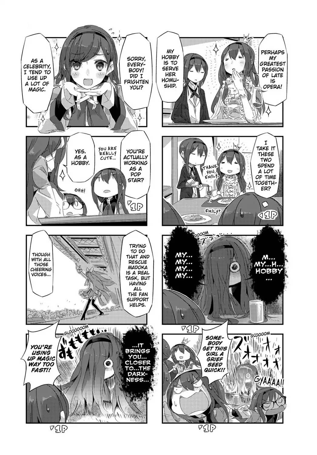 Puella Magi Homura Tamura ~Parallel Worlds Do Not Remain Parallel Forever~ Chapter 13 page 7 - Chapter 13: Vol.2 Episode 13: "All Kinds of Homura" Time Flow
