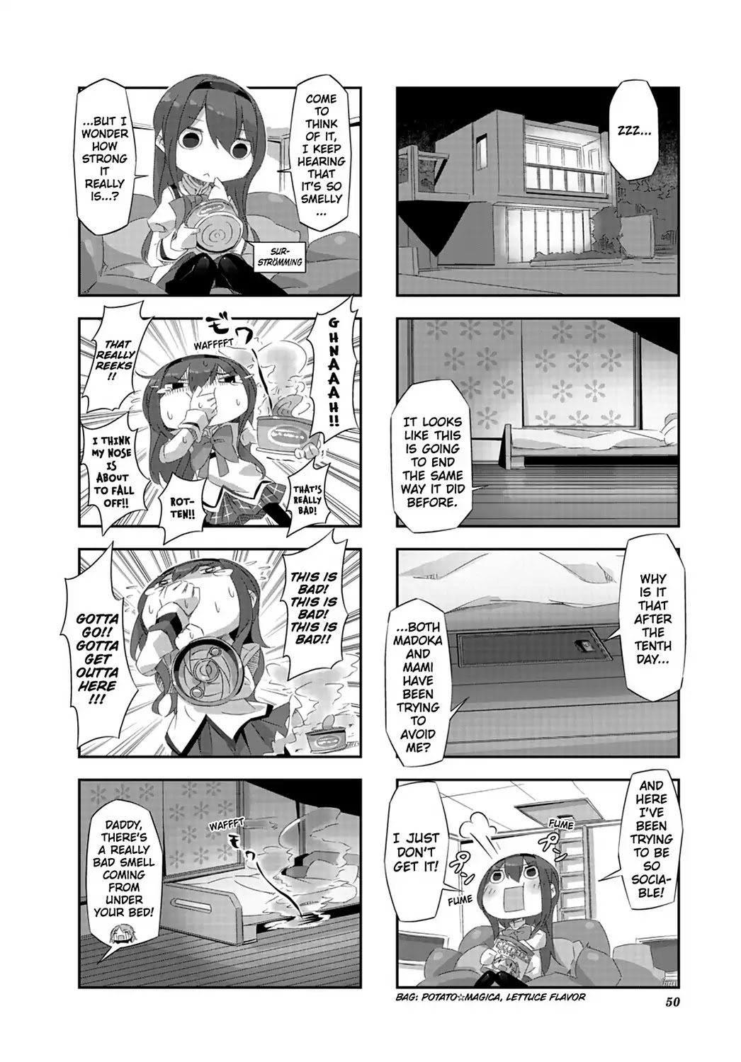 Puella Magi Homura Tamura ~Parallel Worlds Do Not Remain Parallel Forever~ Chapter 14 page 10 - Chapter 14: Vol.2 Episode 14: "Rookie Homura" Time Flow