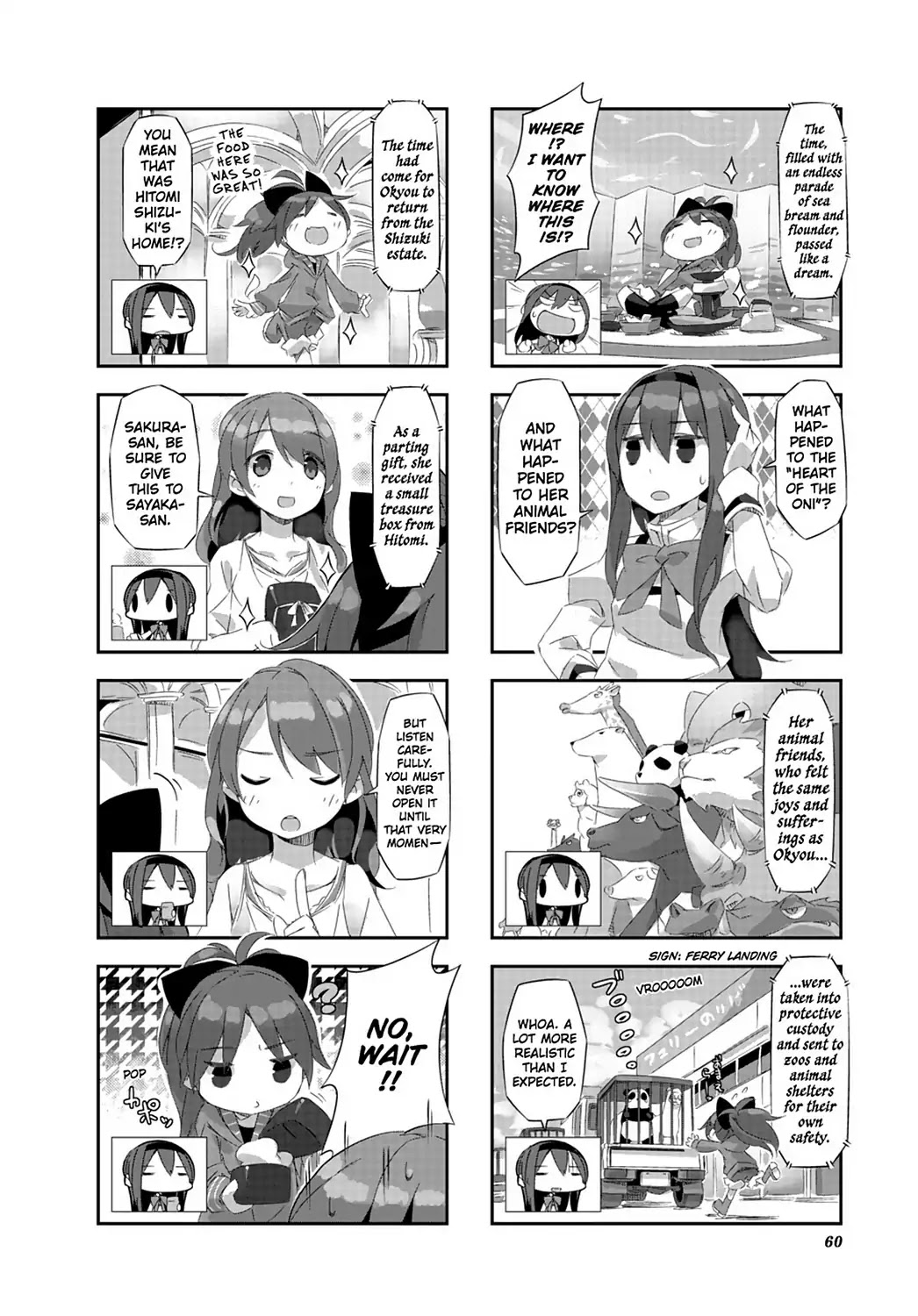 Puella Magi Homura Tamura ~Parallel Worlds Do Not Remain Parallel Forever~ Chapter 15 page 8 - Chapter 15: Vol.2 Episode 15: "The Mink and Animal Friends" Time Flow