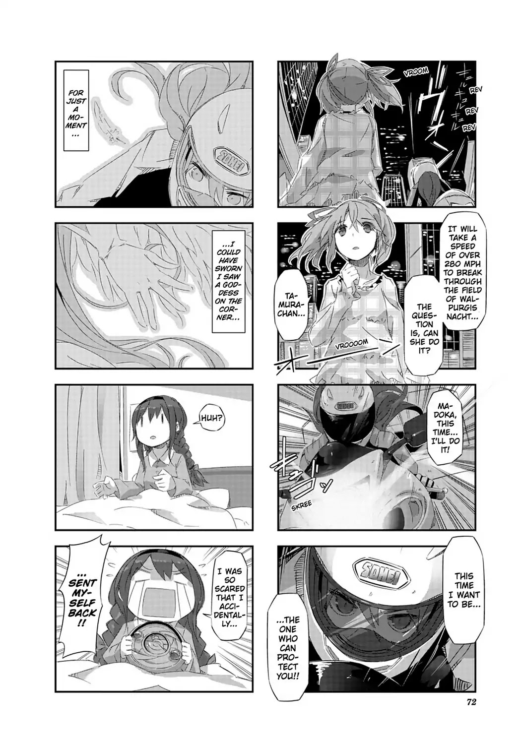 Puella Magi Homura Tamura ~Parallel Worlds Do Not Remain Parallel Forever~ Chapter 16 page 10 - Chapter 16: Vol.2 Episode 16: "Magica✰Rider" Time Flow
