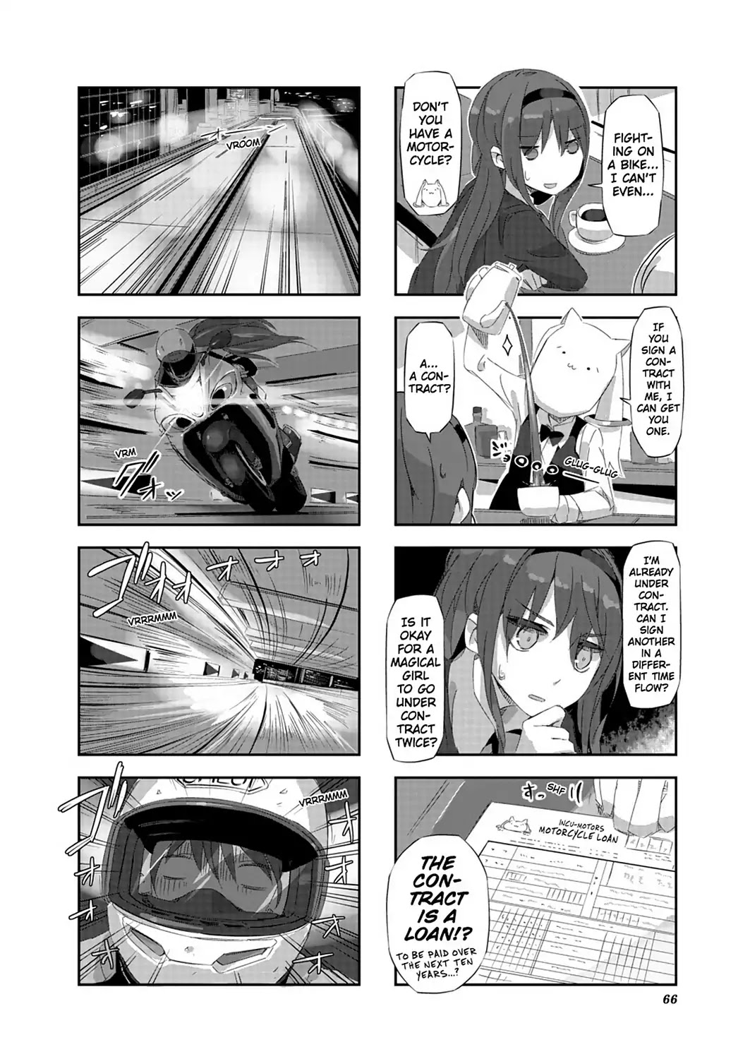 Puella Magi Homura Tamura ~Parallel Worlds Do Not Remain Parallel Forever~ Chapter 16 page 4 - Chapter 16: Vol.2 Episode 16: "Magica✰Rider" Time Flow
