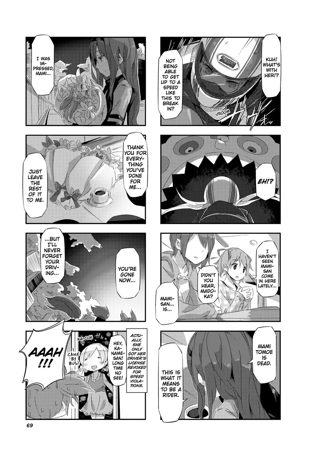 Puella Magi Homura Tamura ~Parallel Worlds Do Not Remain Parallel Forever~ Chapter 16 page 7 - Chapter 16: Vol.2 Episode 16: "Magica✰Rider" Time Flow