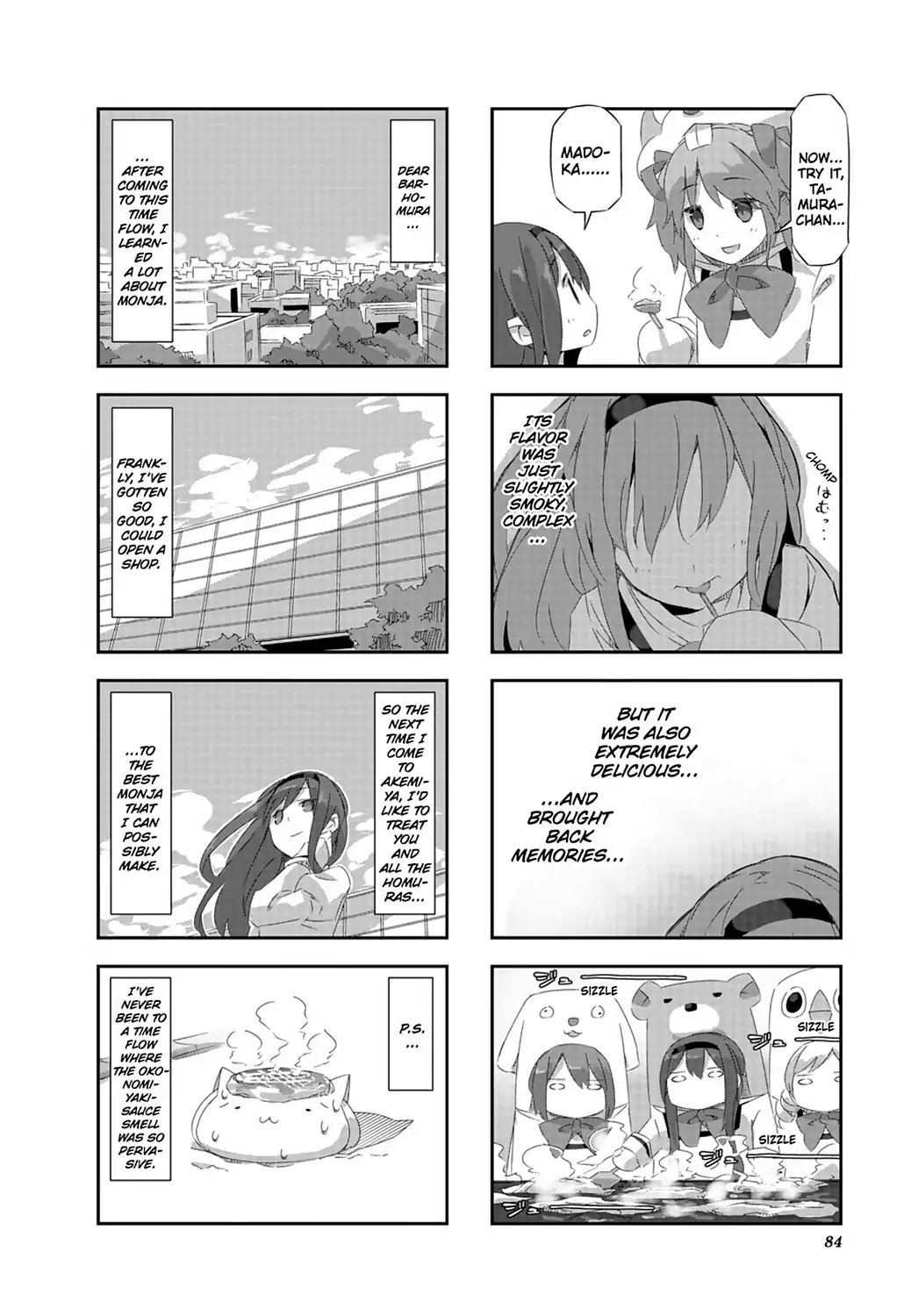 Puella Magi Homura Tamura ~Parallel Worlds Do Not Remain Parallel Forever~ Chapter 17 page 10 - Chapter 17: Vol.2 Episode 17: "Okonomiyaki" Time Flow