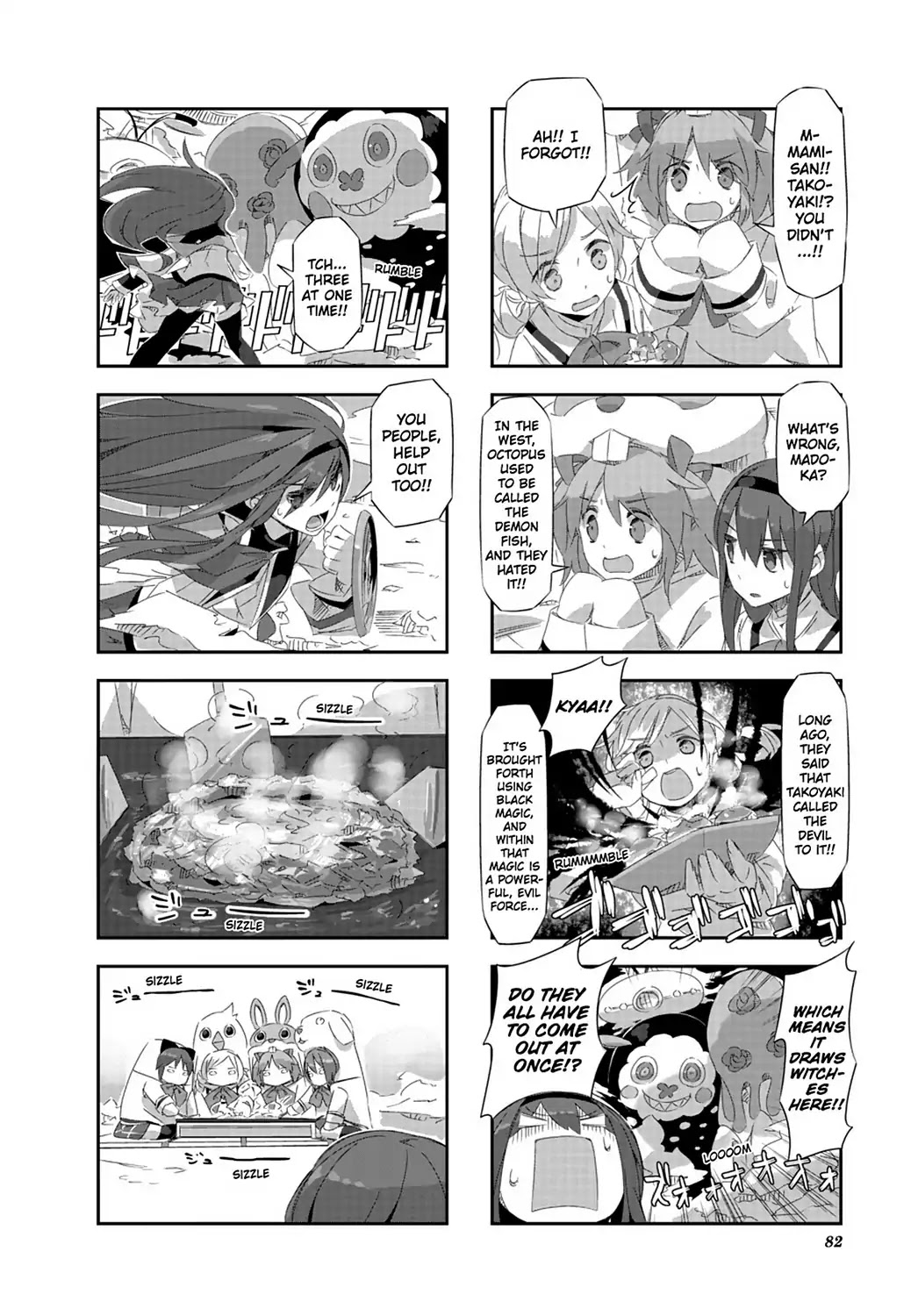 Puella Magi Homura Tamura ~Parallel Worlds Do Not Remain Parallel Forever~ Chapter 17 page 8 - Chapter 17: Vol.2 Episode 17: "Okonomiyaki" Time Flow