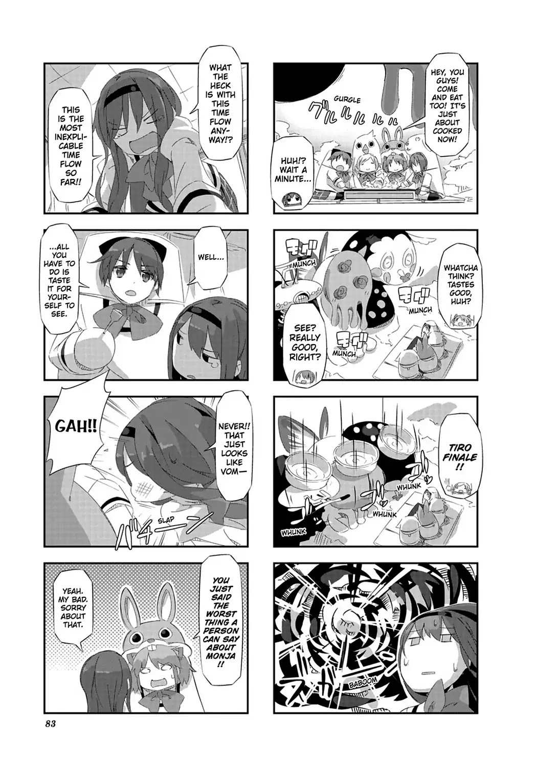 Puella Magi Homura Tamura ~Parallel Worlds Do Not Remain Parallel Forever~ Chapter 17 page 9 - Chapter 17: Vol.2 Episode 17: "Okonomiyaki" Time Flow