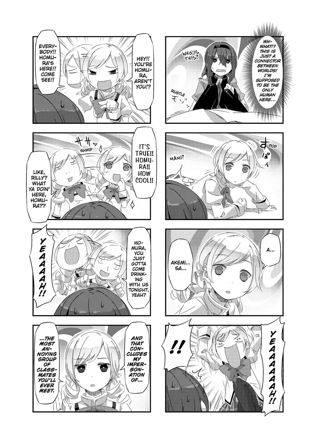 Puella Magi Homura Tamura ~Parallel Worlds Do Not Remain Parallel Forever~ Chapter 18 page 2 - Chapter 18: Vol.2 Episode 18: "Mami and Homu" Time Flow