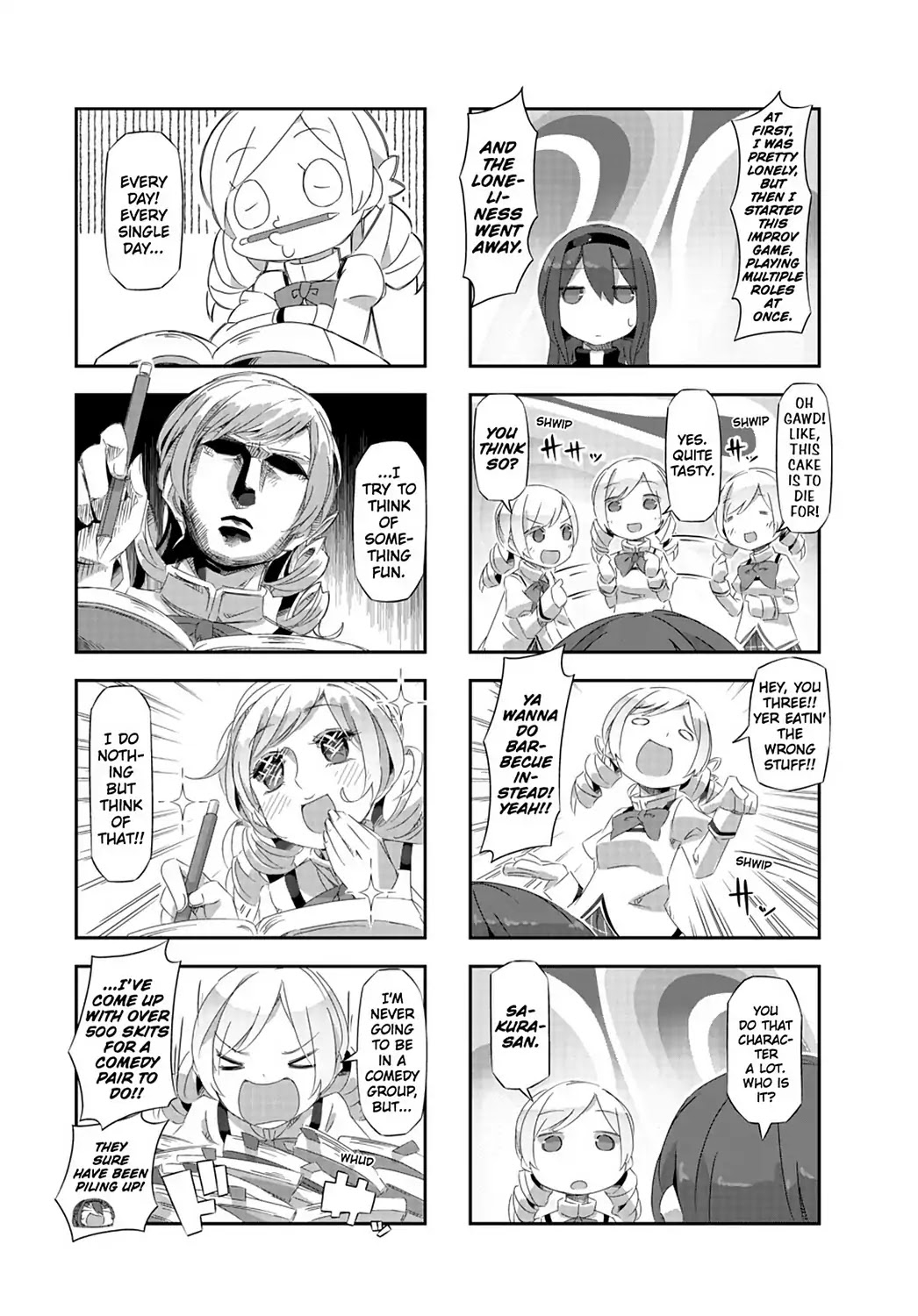 Puella Magi Homura Tamura ~Parallel Worlds Do Not Remain Parallel Forever~ Chapter 18 page 5 - Chapter 18: Vol.2 Episode 18: "Mami and Homu" Time Flow