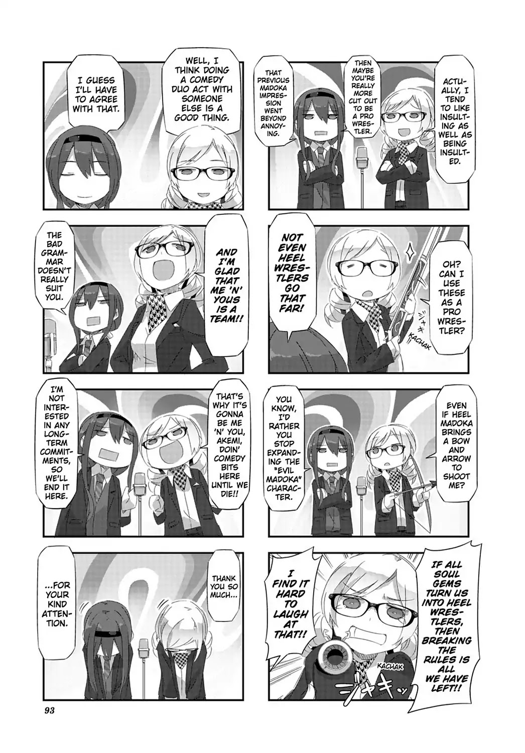 Puella Magi Homura Tamura ~Parallel Worlds Do Not Remain Parallel Forever~ Chapter 18 page 9 - Chapter 18: Vol.2 Episode 18: "Mami and Homu" Time Flow