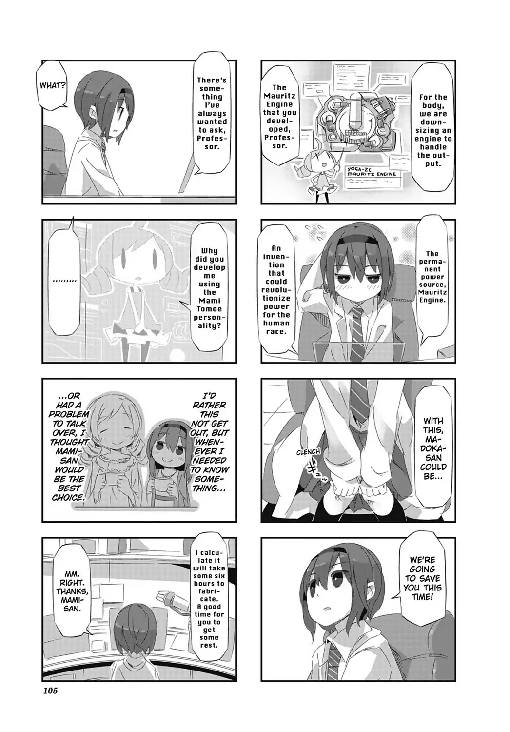 Puella Magi Homura Tamura ~Parallel Worlds Do Not Remain Parallel Forever~ Chapter 19 page 9 - Chapter 19: Vol.2 Episode 19: "Akemi Mechanica" Time Flow