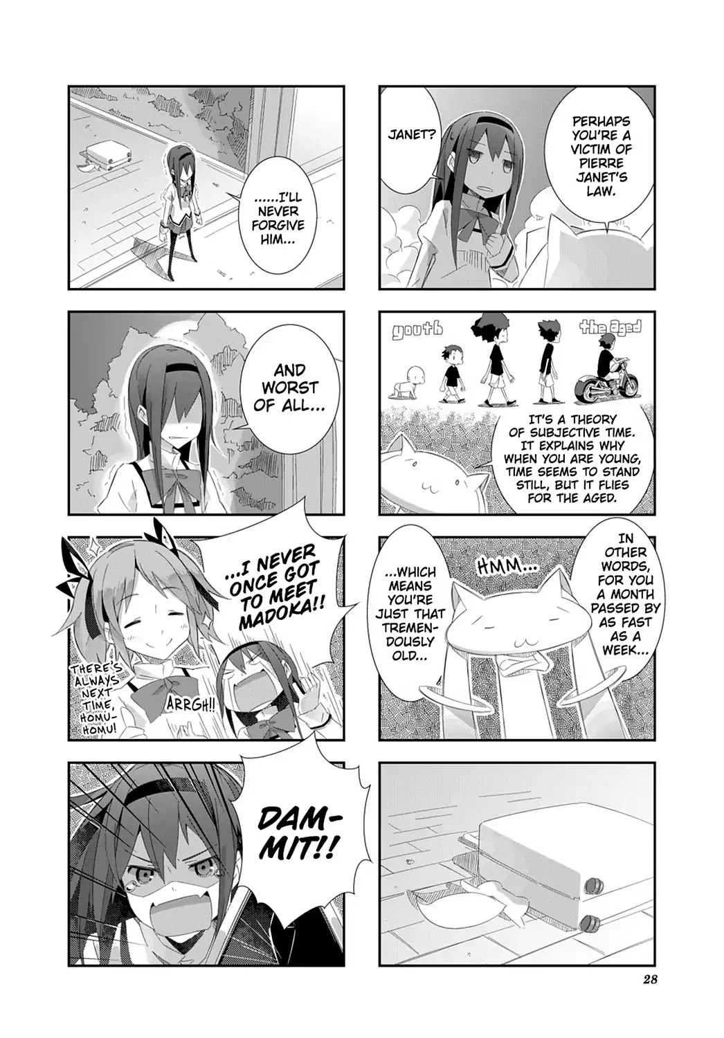 Puella Magi Homura Tamura ~Parallel Worlds Do Not Remain Parallel Forever~ Chapter 2 page 10 - Chapter 2: Vol.1 Episode 2: "Soul Gem x 300" Time Flow