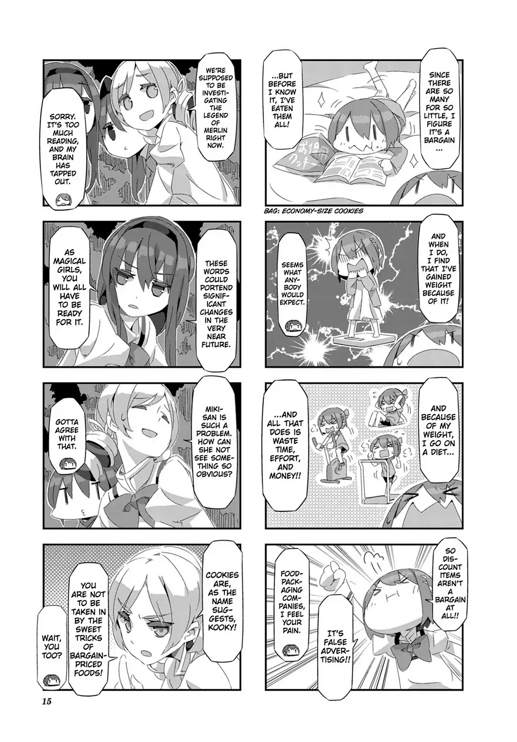 Puella Magi Homura Tamura ~Parallel Worlds Do Not Remain Parallel Forever~ Chapter 21 page 17 - Chapter 21: Vol.3 Episode 21: "Ruins of a Really Ancient Culture" Time Flow