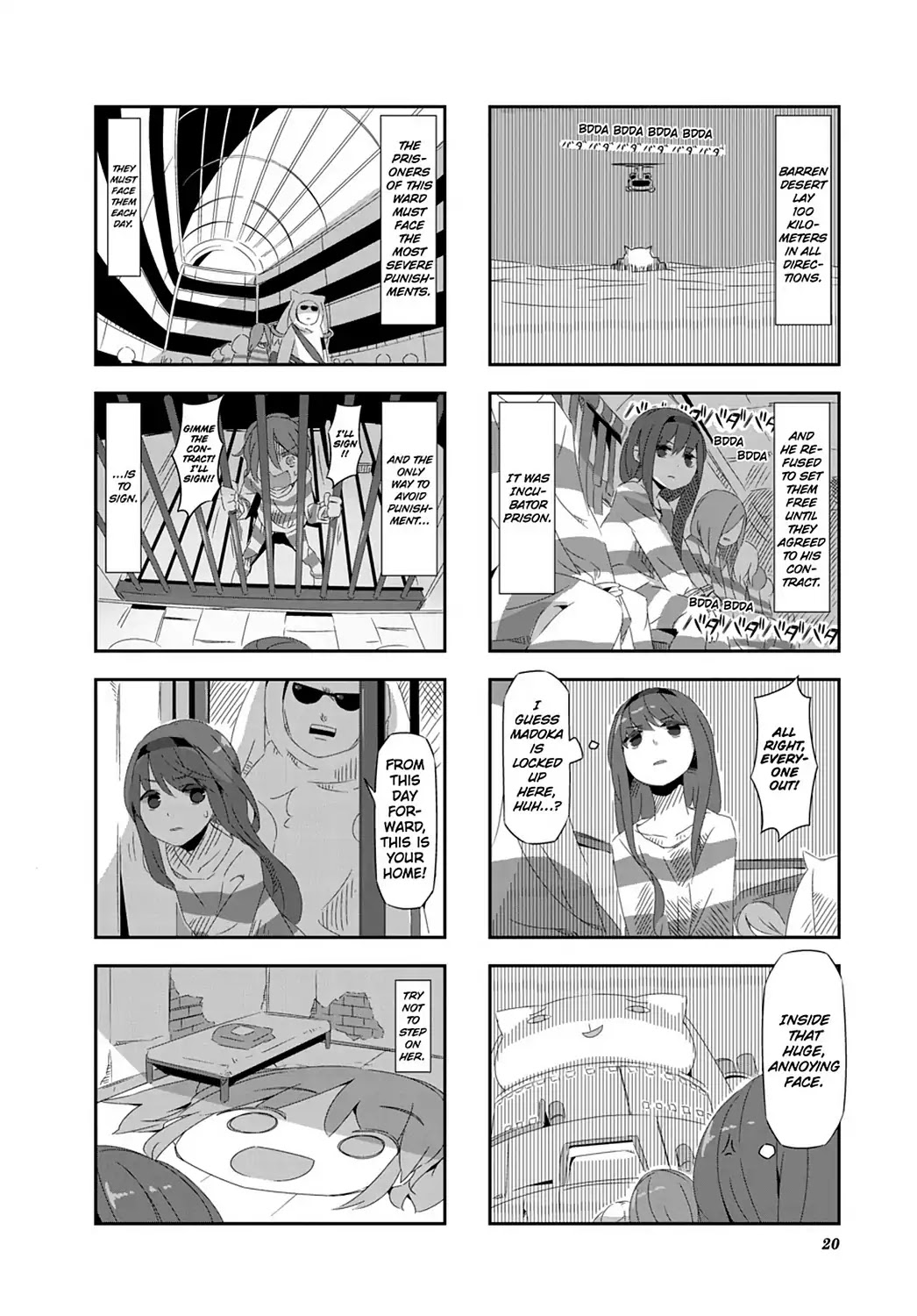 Puella Magi Homura Tamura ~Parallel Worlds Do Not Remain Parallel Forever~ Chapter 22 page 2 - Chapter 22: Vol.3 Episode 22: "Prison Kyubey" Time Flow