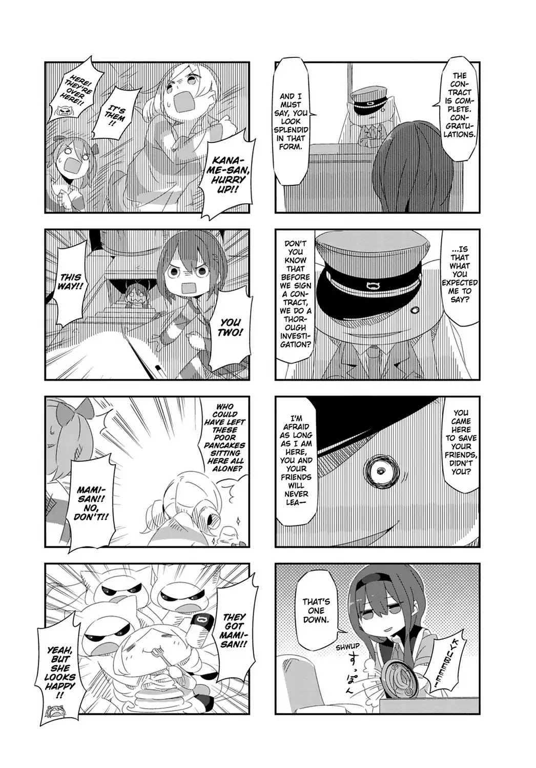 Puella Magi Homura Tamura ~Parallel Worlds Do Not Remain Parallel Forever~ Chapter 22 page 9 - Chapter 22: Vol.3 Episode 22: "Prison Kyubey" Time Flow
