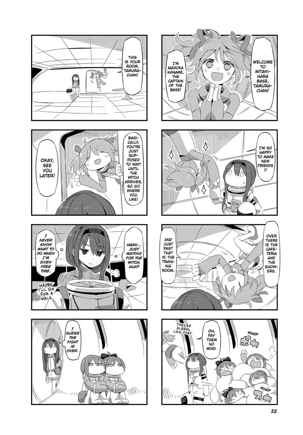 Puella Magi Homura Tamura ~Parallel Worlds Do Not Remain Parallel Forever~ Chapter 23 page 2 - Chapter 23: Vol.3 Episode 23: "Space Mitakihara Base" Time Flow