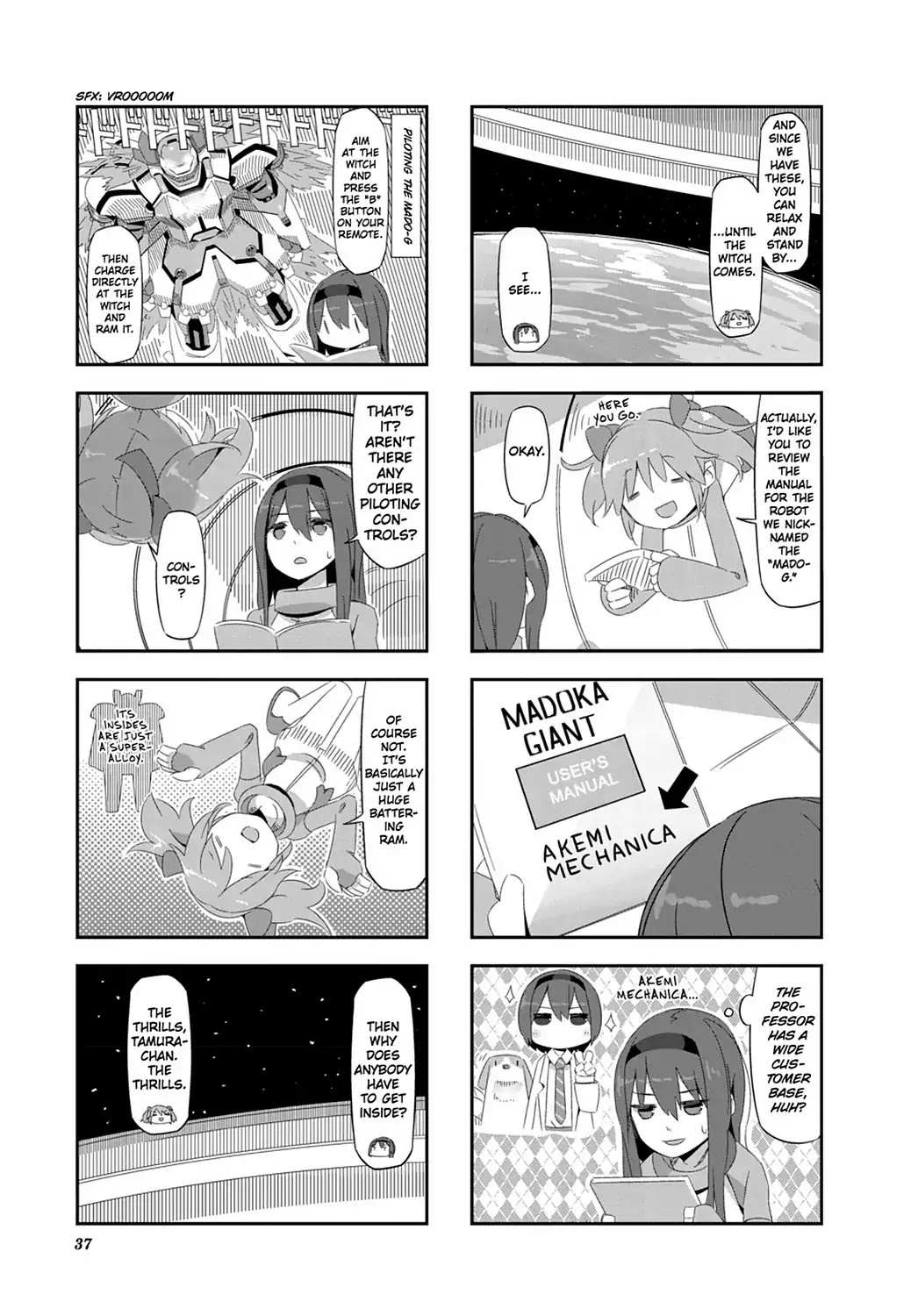 Puella Magi Homura Tamura ~Parallel Worlds Do Not Remain Parallel Forever~ Chapter 23 page 7 - Chapter 23: Vol.3 Episode 23: "Space Mitakihara Base" Time Flow