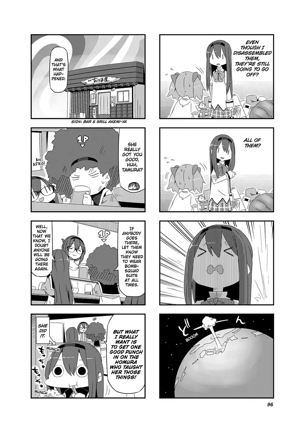Puella Magi Homura Tamura ~Parallel Worlds Do Not Remain Parallel Forever~ Chapter 28 page 10 - Chapter 28: Vol.3 Episode 28: "Bomber Madoka" Time Flow