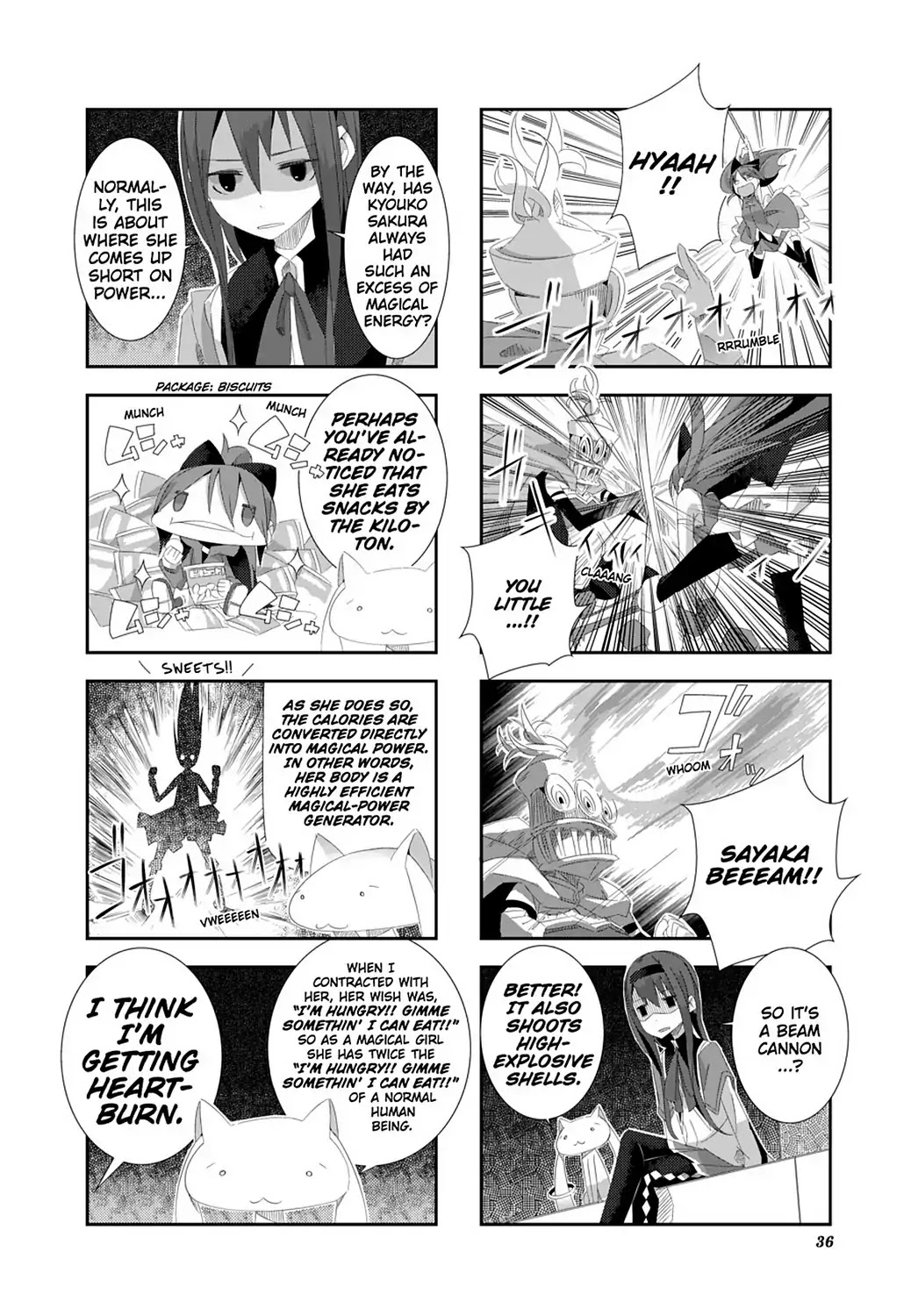 Puella Magi Homura Tamura ~Parallel Worlds Do Not Remain Parallel Forever~ Chapter 3 page 8 - Chapter 3: Vol.1 Episode 3: "Kyouko and the Chocolate Factory" Time Flow