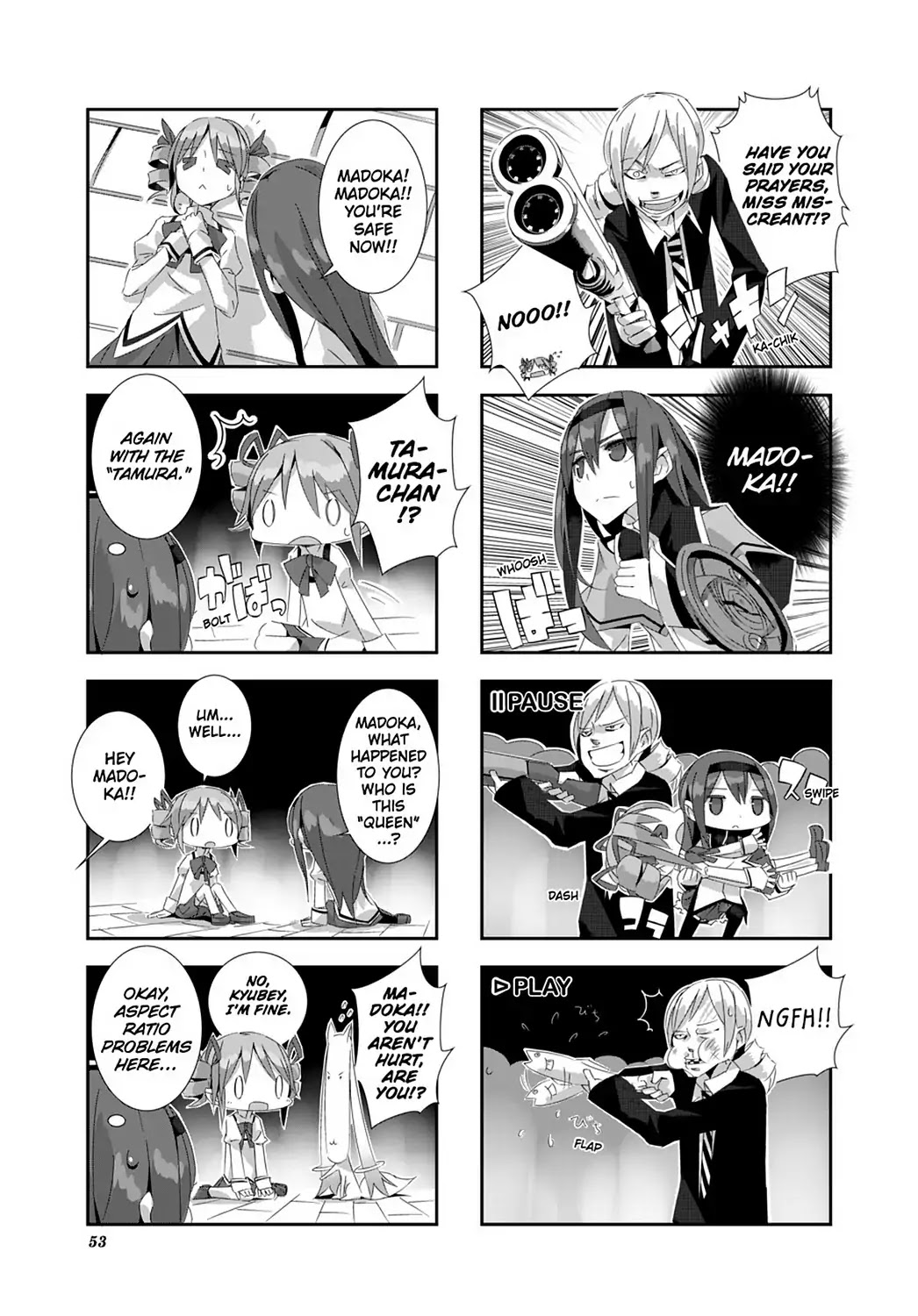 Puella Magi Homura Tamura ~Parallel Worlds Do Not Remain Parallel Forever~ Chapter 5 page 3 - Chapter 5: Vol.1 Episode 5: "Whole Lotta Mami" Time Flow