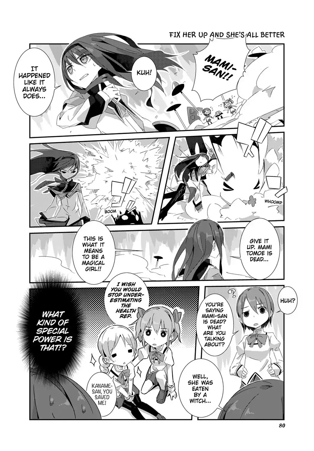 Puella Magi Homura Tamura ~Parallel Worlds Do Not Remain Parallel Forever~ Chapter 7 page 8 - Chapter 7: Vol.1 Episode 7: "All-You-Can-Eat Mutton" Time Flow