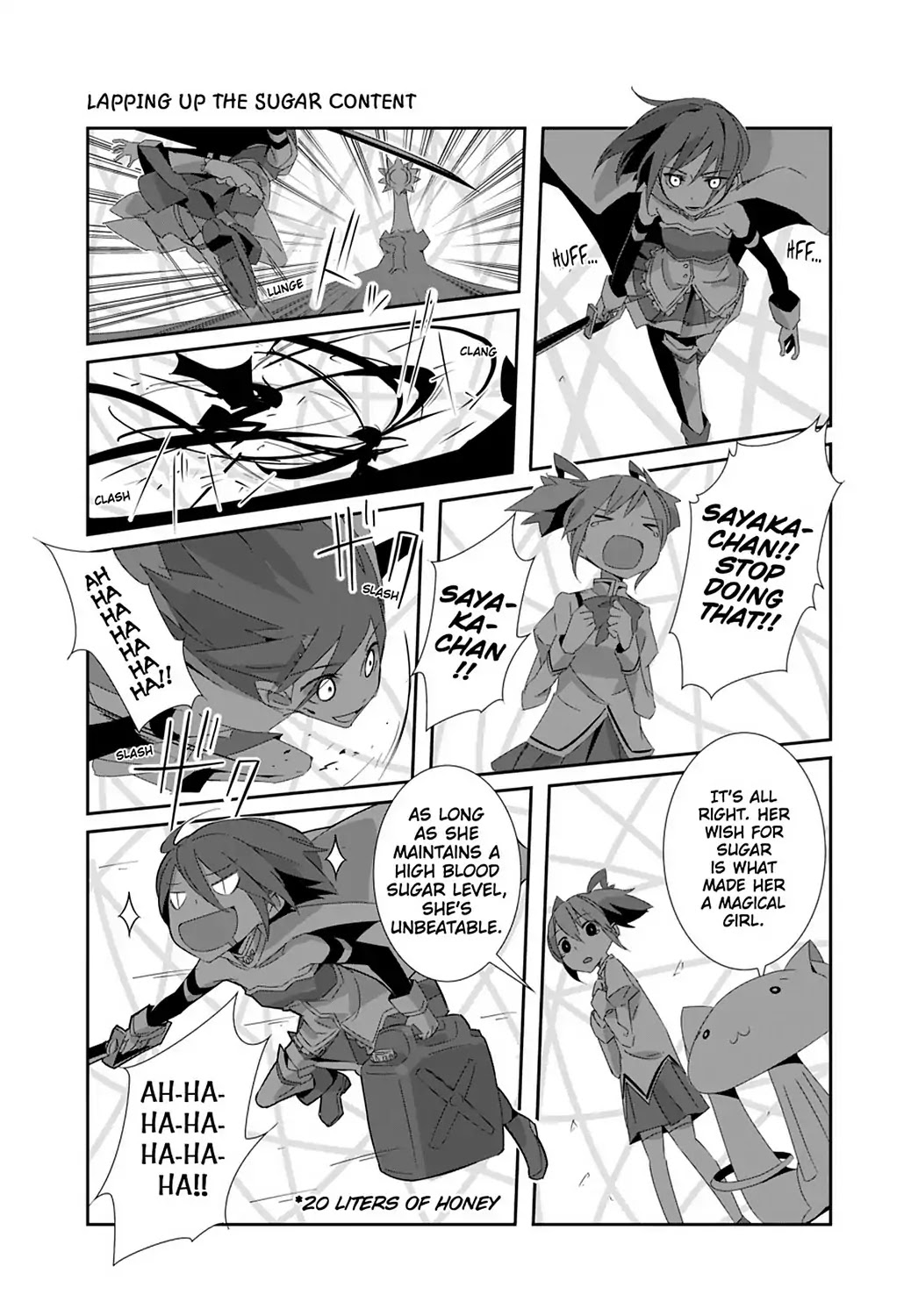 Puella Magi Homura Tamura ~Parallel Worlds Do Not Remain Parallel Forever~ Chapter 7 page 9 - Chapter 7: Vol.1 Episode 7: "All-You-Can-Eat Mutton" Time Flow