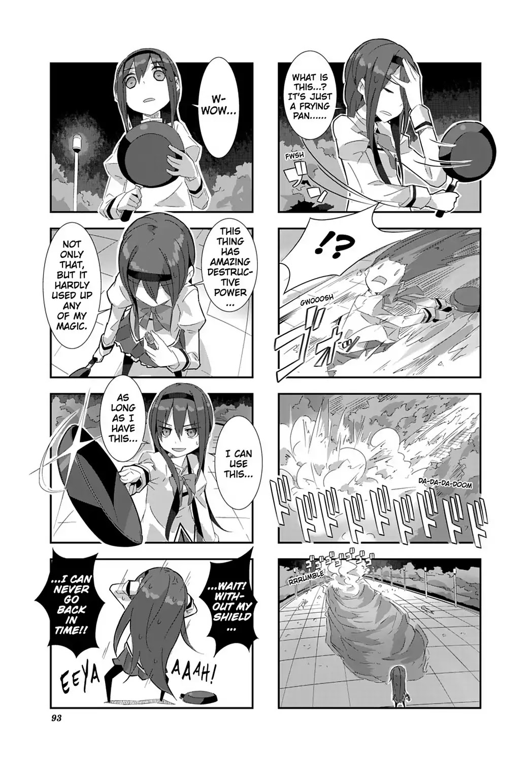 Puella Magi Homura Tamura ~Parallel Worlds Do Not Remain Parallel Forever~ Chapter 8 page 9 - Chapter 8: Vol.1 Episode 8: "Technical Support" Time Flow