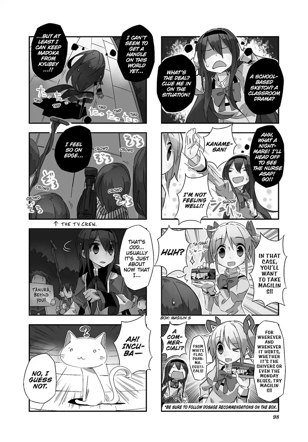 Puella Magi Homura Tamura ~Parallel Worlds Do Not Remain Parallel Forever~ Chapter 9 page 2 - Chapter 9: Vol.1 Episode 9: "TV" Time Flow