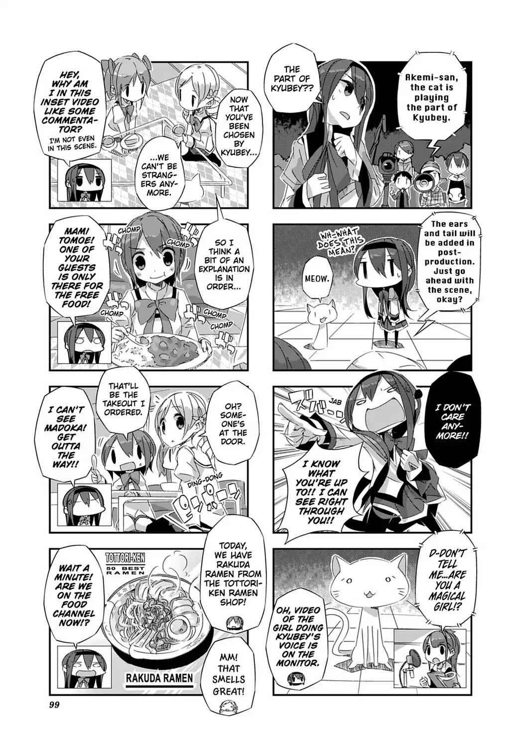 Puella Magi Homura Tamura ~Parallel Worlds Do Not Remain Parallel Forever~ Chapter 9 page 3 - Chapter 9: Vol.1 Episode 9: "TV" Time Flow
