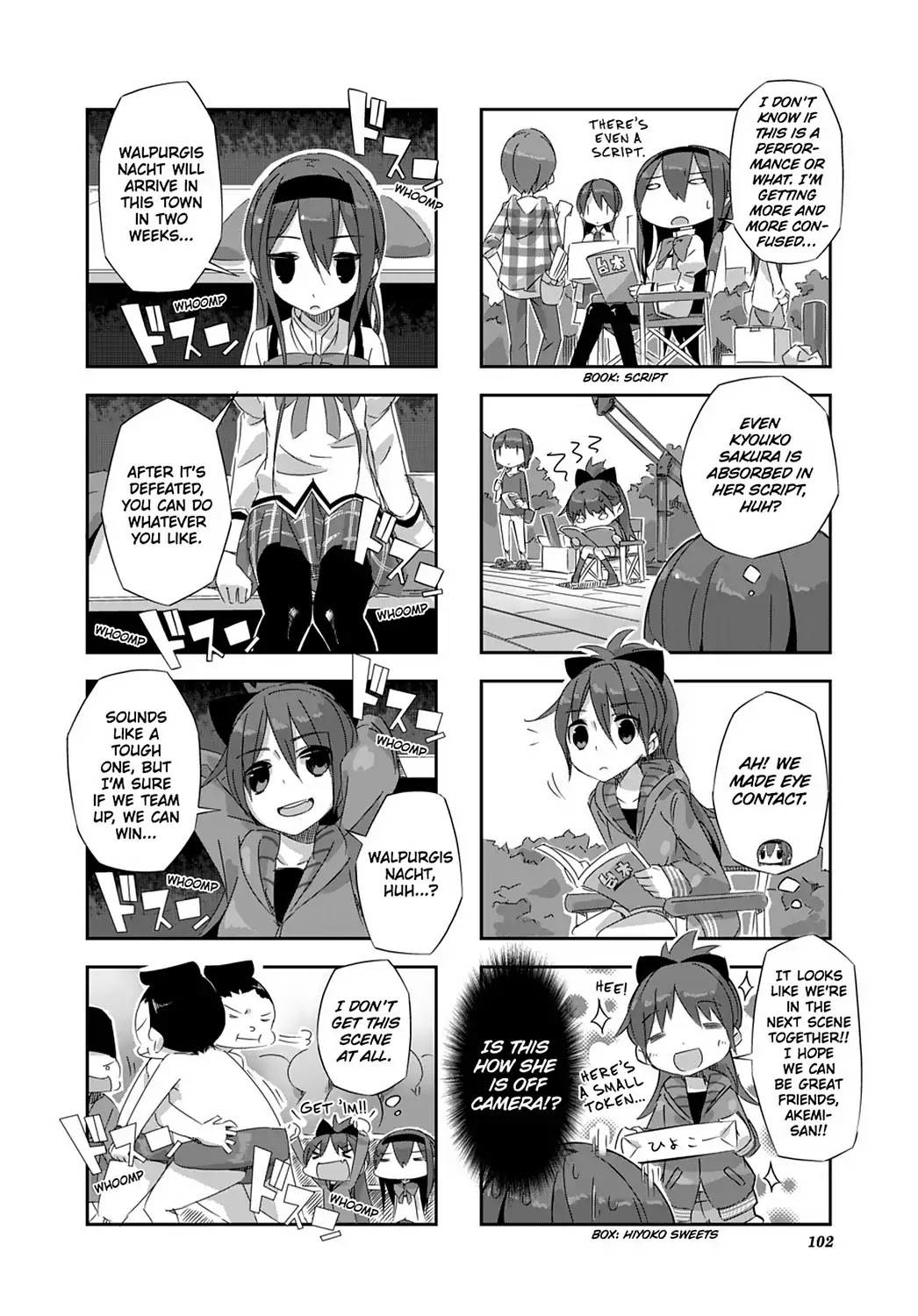 Puella Magi Homura Tamura ~Parallel Worlds Do Not Remain Parallel Forever~ Chapter 9 page 6 - Chapter 9: Vol.1 Episode 9: "TV" Time Flow