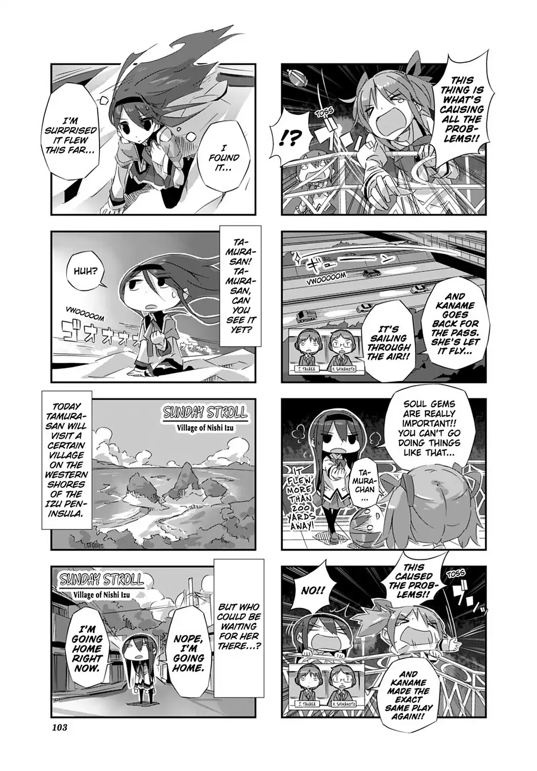 Puella Magi Homura Tamura ~Parallel Worlds Do Not Remain Parallel Forever~ Chapter 9 page 7 - Chapter 9: Vol.1 Episode 9: "TV" Time Flow