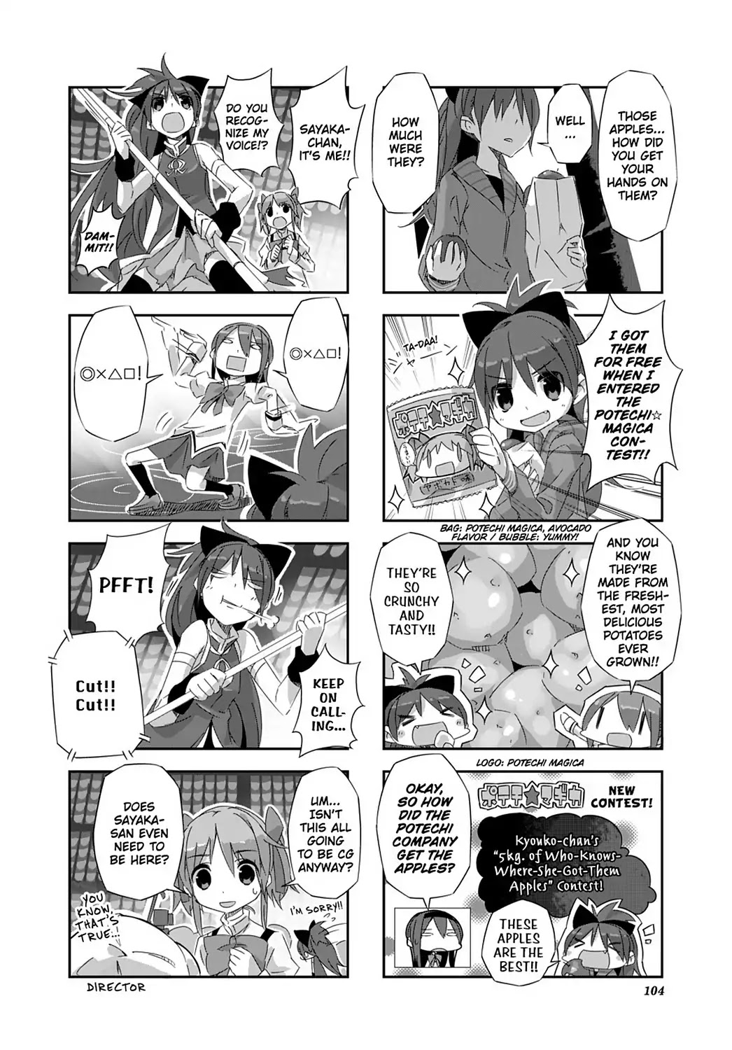 Puella Magi Homura Tamura ~Parallel Worlds Do Not Remain Parallel Forever~ Chapter 9 page 8 - Chapter 9: Vol.1 Episode 9: "TV" Time Flow