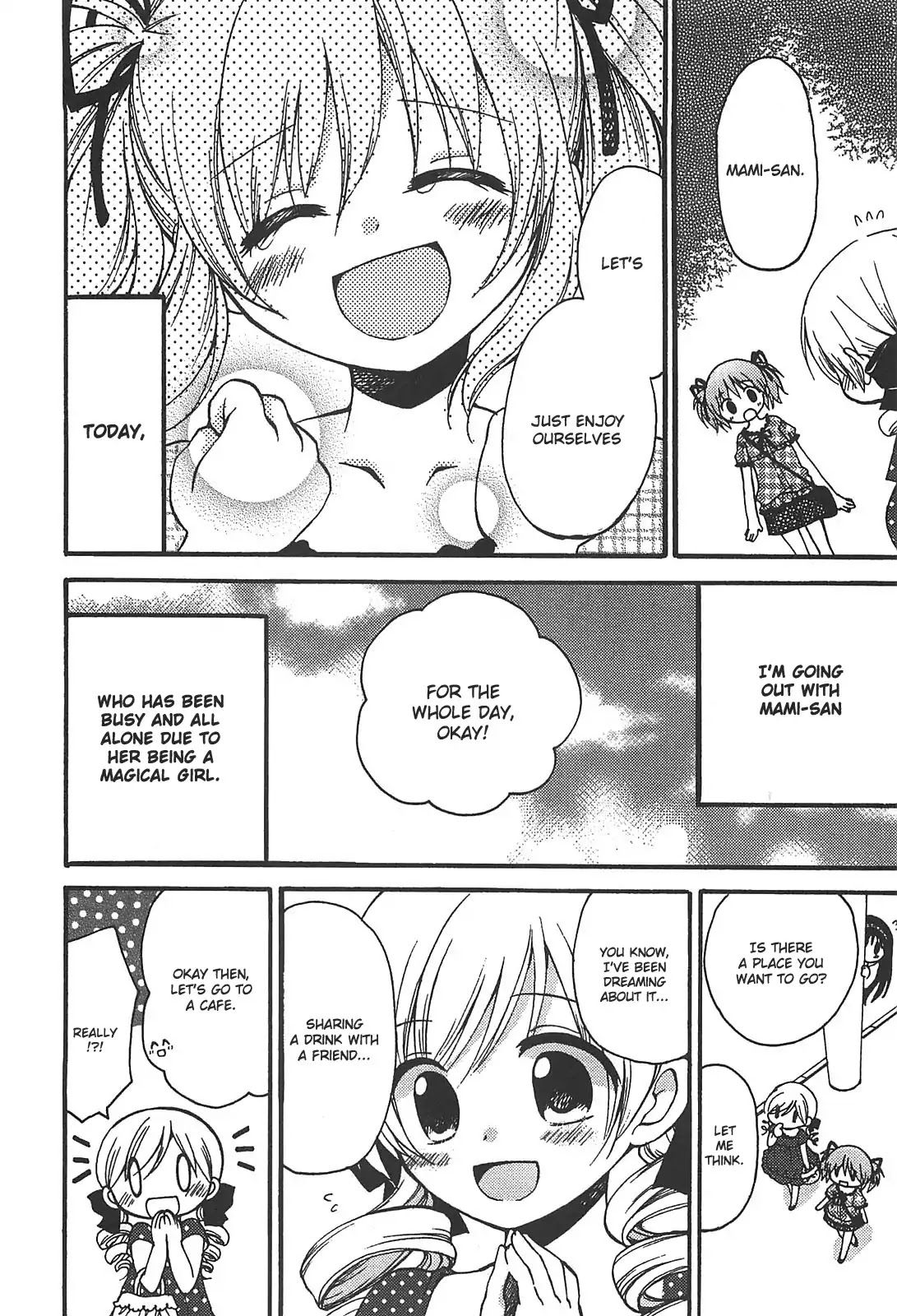 Puella Magi Madoka Magica Comic Anthology Chapter 10 page 2 - Chapter 10: Date with Mami-San