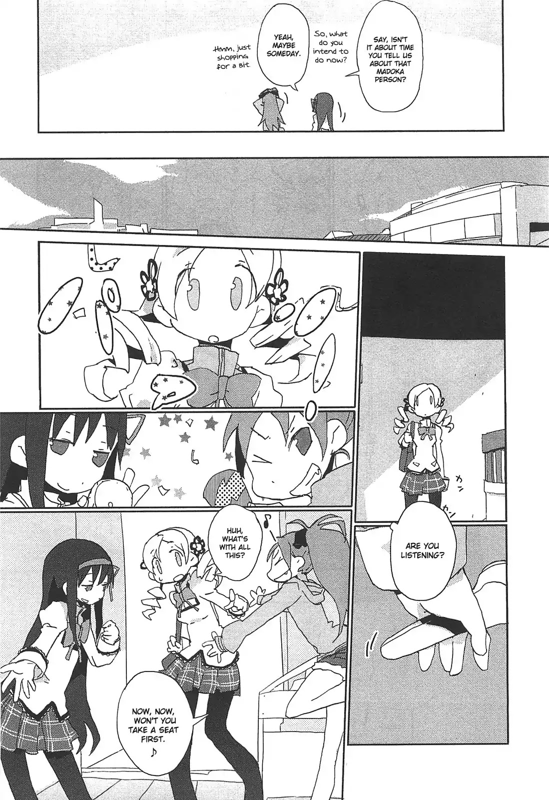 Puella Magi Madoka Magica Comic Anthology Chapter 14 page 7 - Chapter 14: Kyoko Today