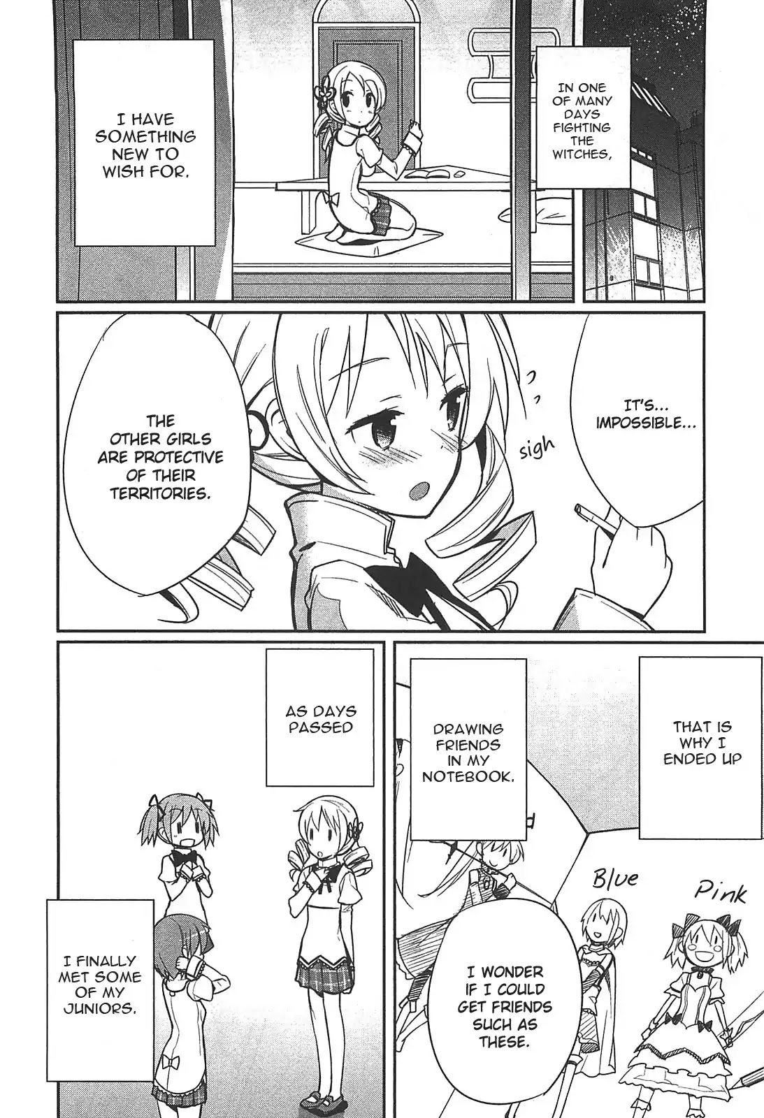Puella Magi Madoka Magica Comic Anthology Chapter 15 page 2 - Chapter 15: Notes of Mami-San