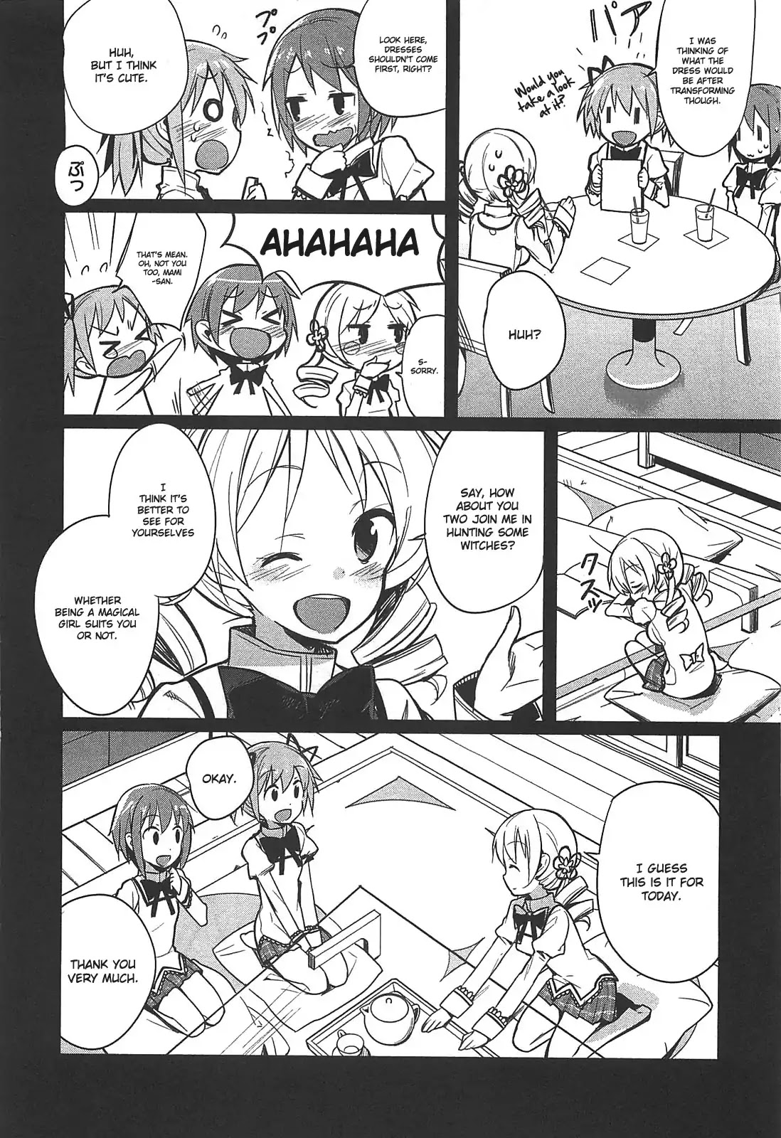 Puella Magi Madoka Magica Comic Anthology Chapter 15 page 4 - Chapter 15: Notes of Mami-San